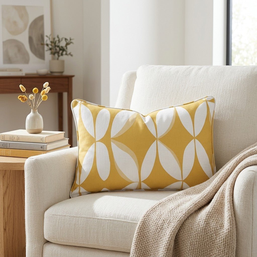 Sunshine Swing Throw Pillow - Benton Lane Home - Lemon Park