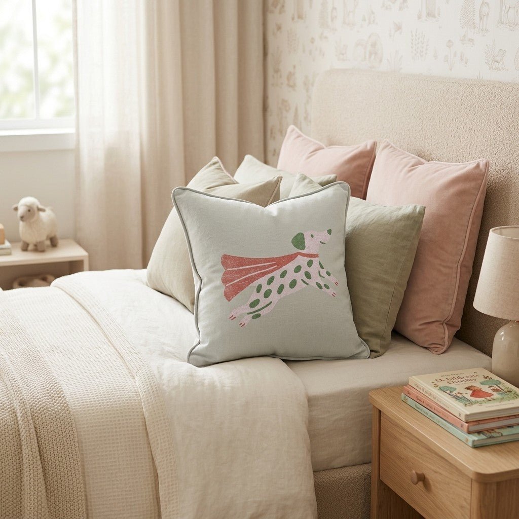 Super Dalmation Throw Pillow - Benton Lane Home - Hillcroft Home
