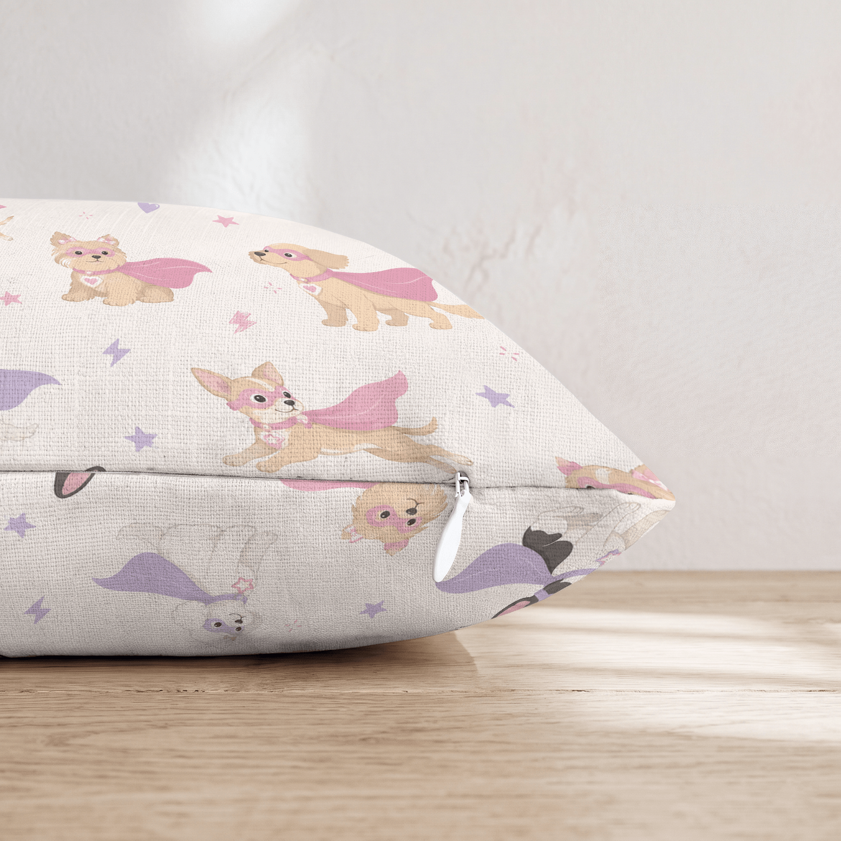 Super Pups Throw Pillow - Hillcroft Home