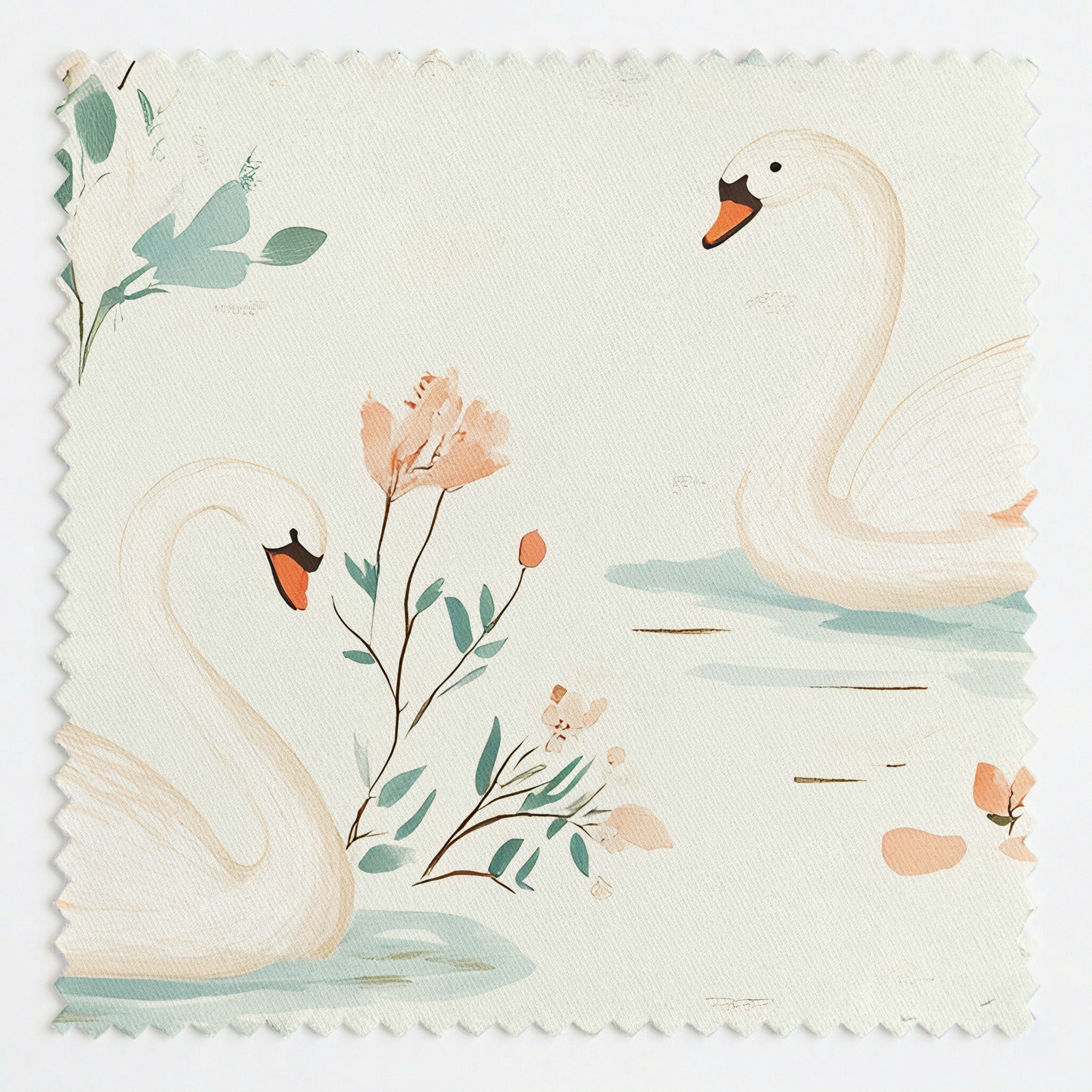 Swan Lake - Fabric - Benton Lane Home - Lemon Park