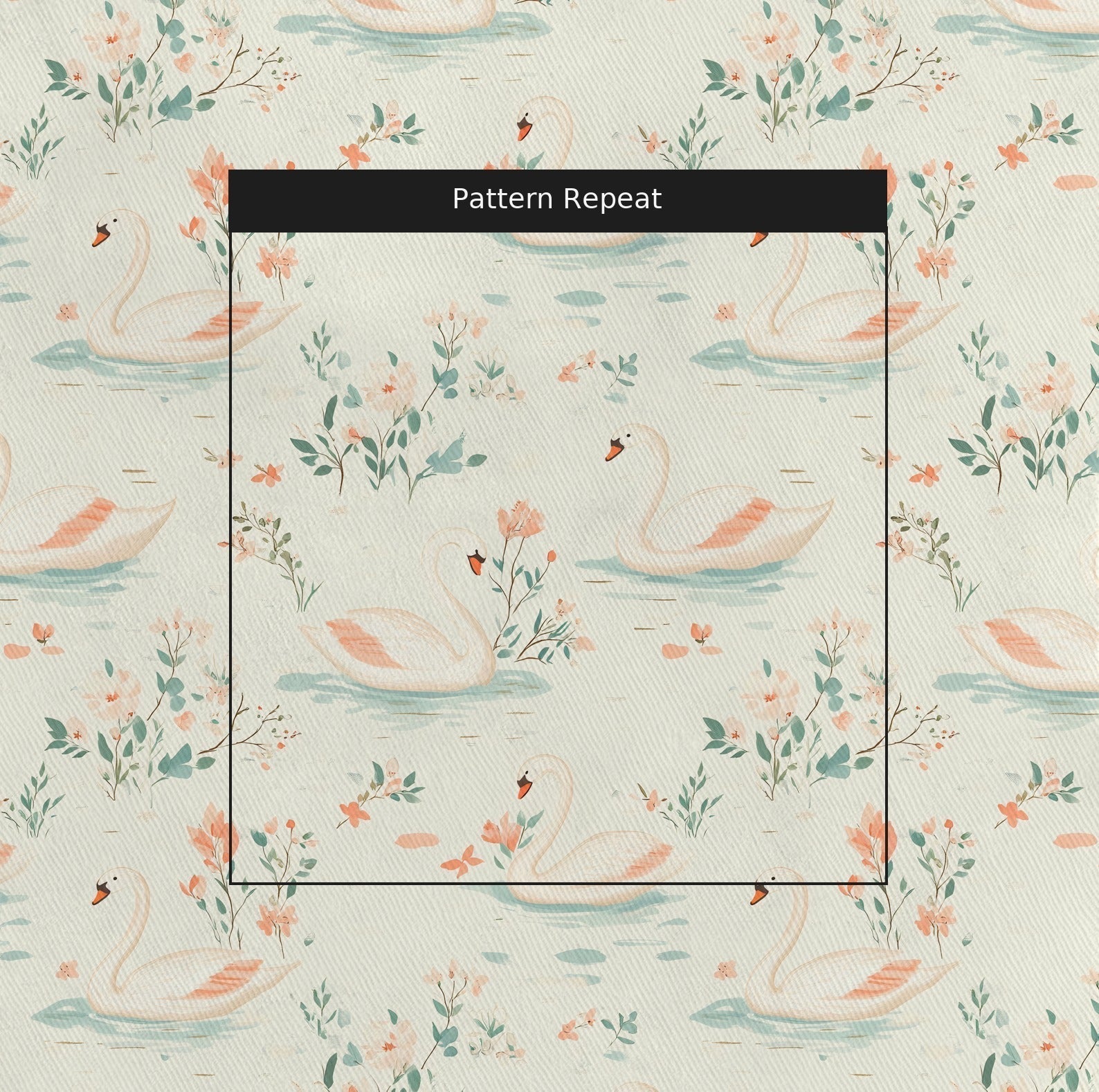 Swan Lake - Fabric - Benton Lane Home - Lemon Park