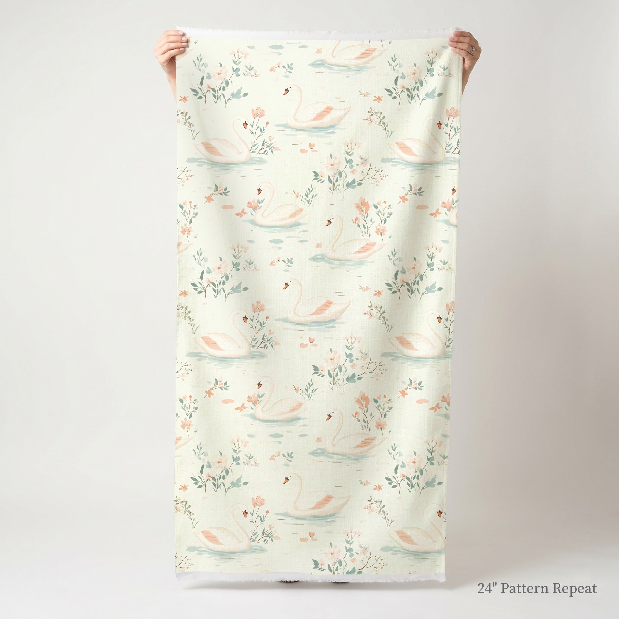 Swan Lake - Fabric - Benton Lane Home - Lemon Park