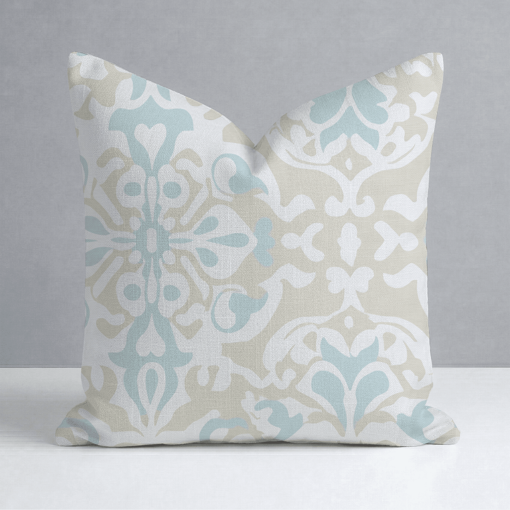 Swimming Throw Pillow - Benton Lane Home - Lemon Park