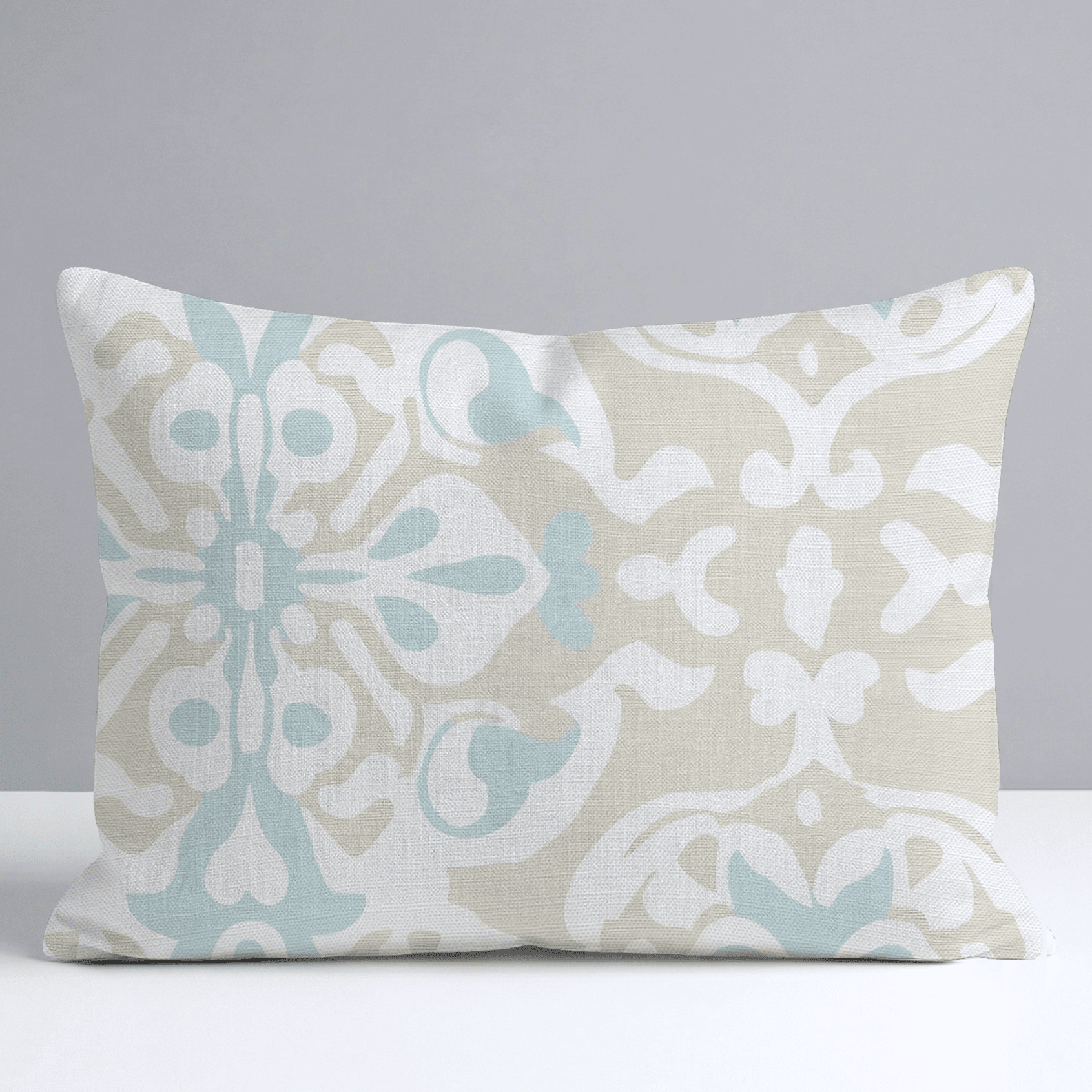 Swimming Throw Pillow - Benton Lane Home - Lemon Park