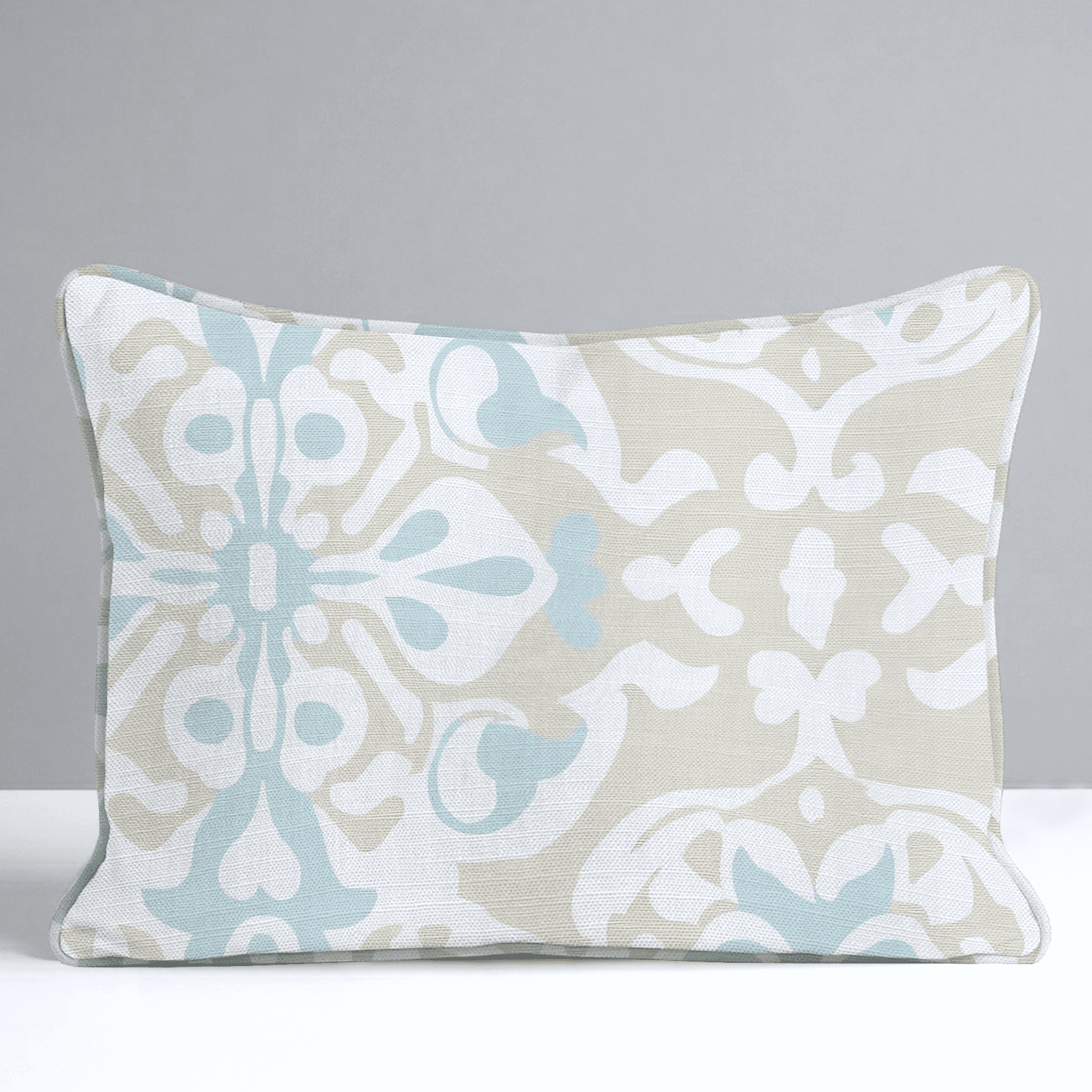 Swimming Throw Pillow - Benton Lane Home - Lemon Park