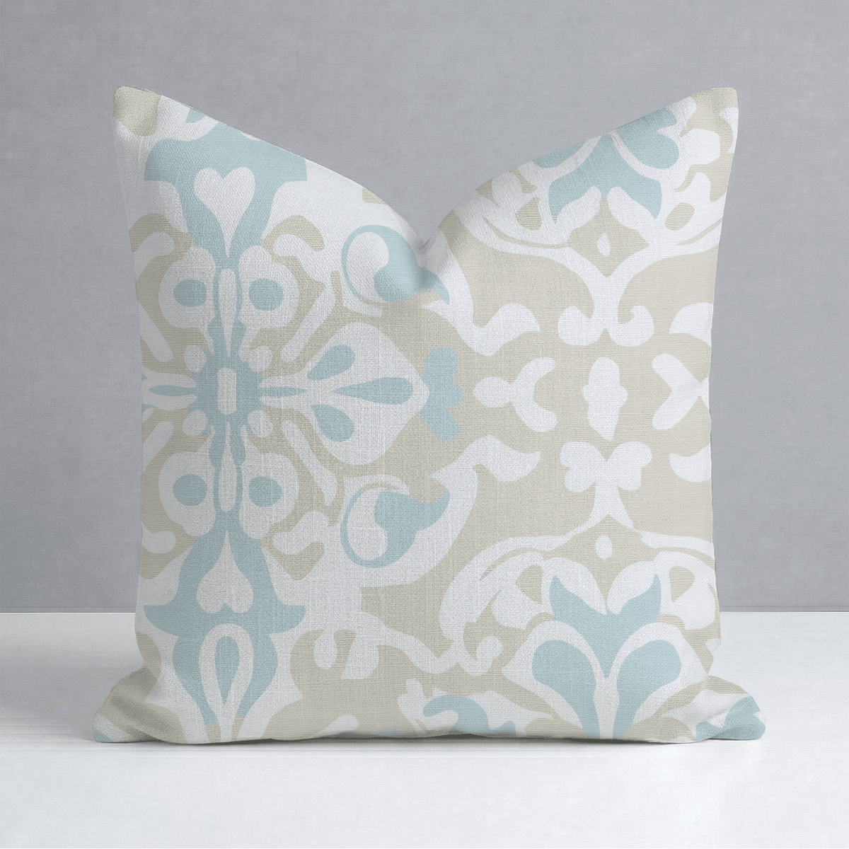 Swimming Throw Pillow - Lemon Park