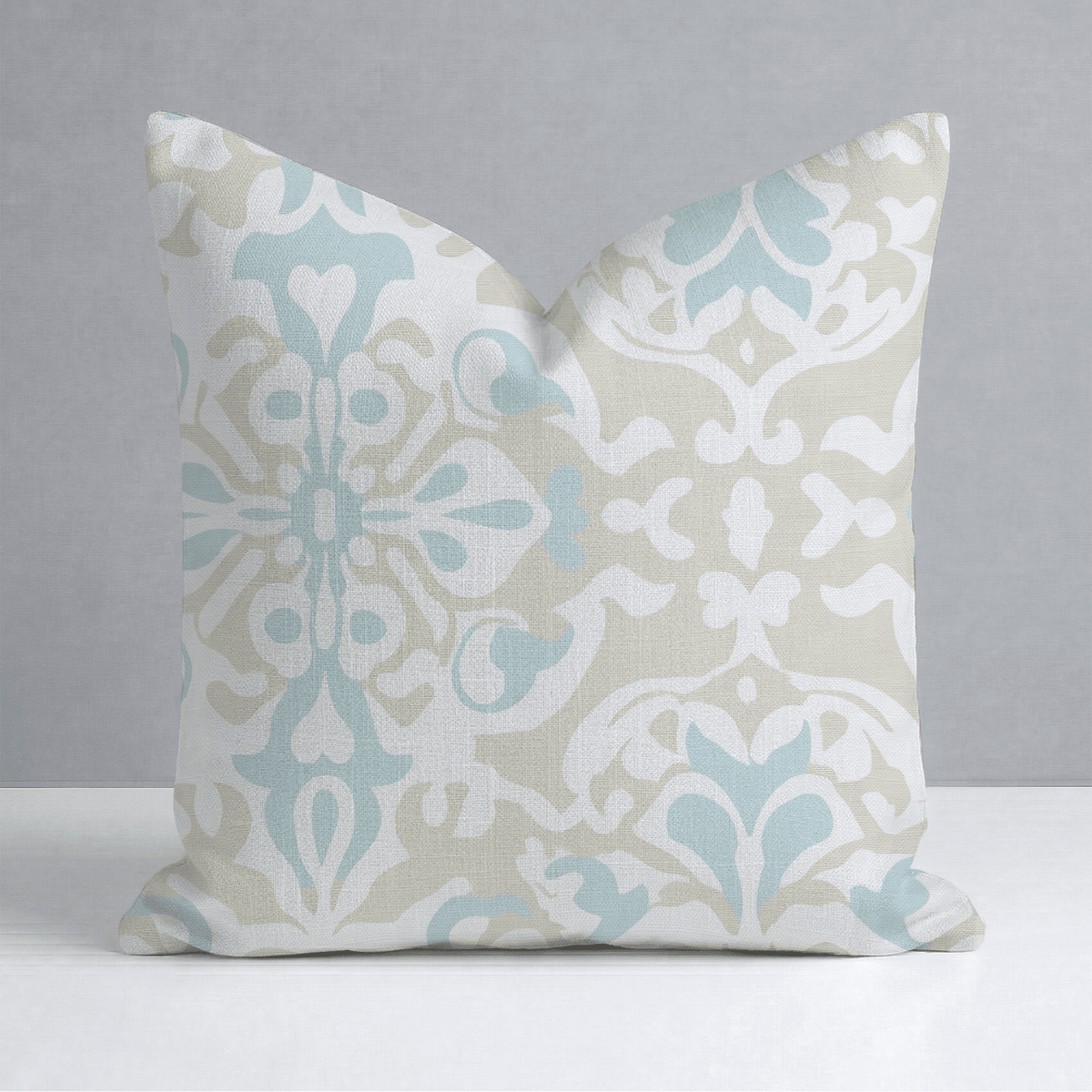 Swimming Throw Pillow - Lemon Park