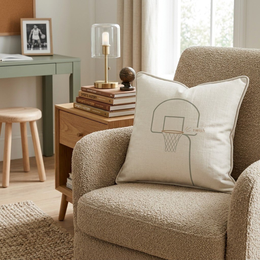 Swish Throw Pillow - Benton Lane Home - Hillcroft Home