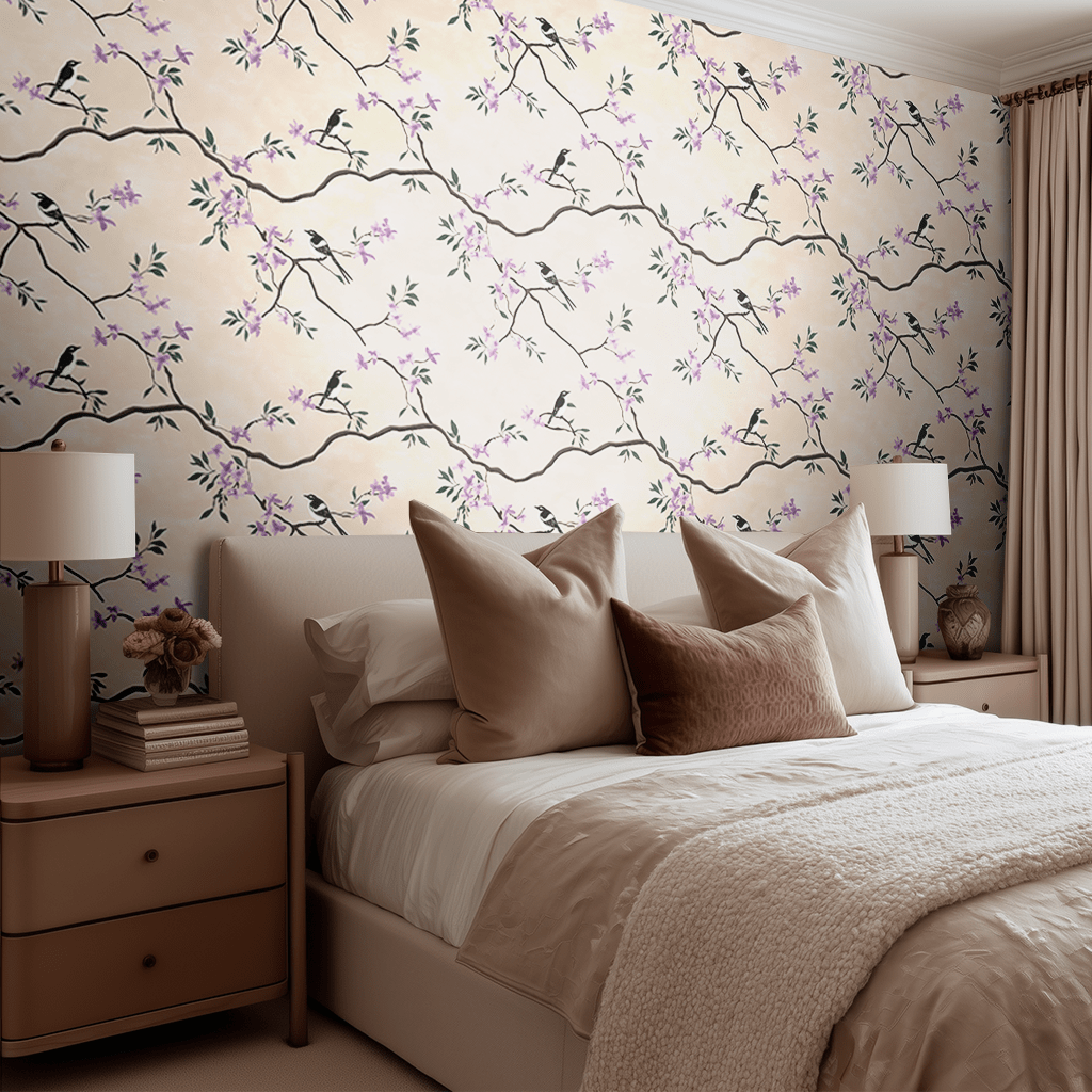 Sylthia Wallpaper - Benton Lane Home - Painted Paper