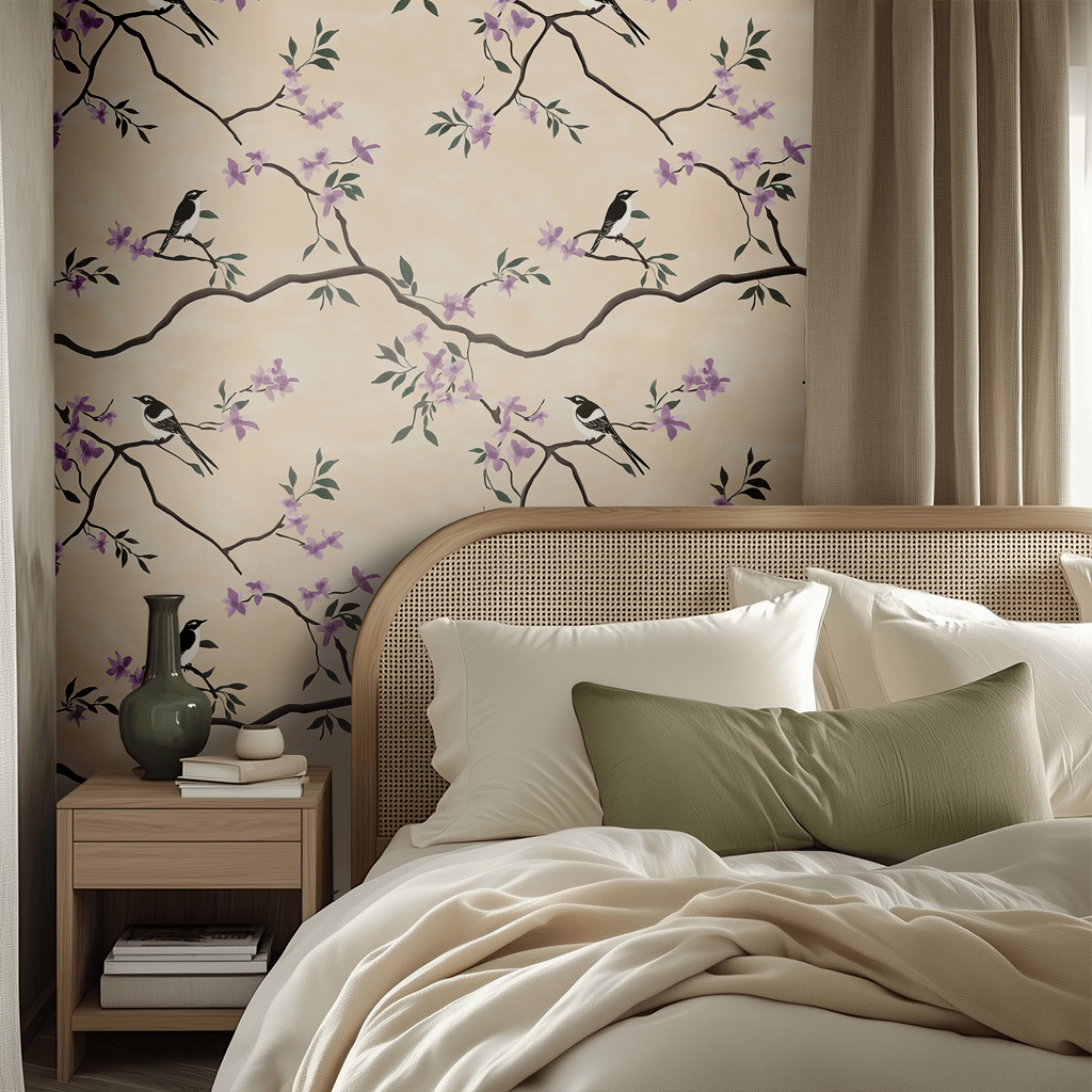 Sylthia Wallpaper - Benton Lane Home - Painted Paper