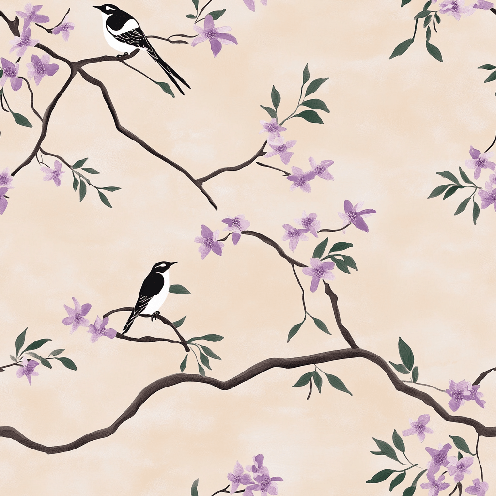 Sylthia Wallpaper - Benton Lane Home - Painted Paper