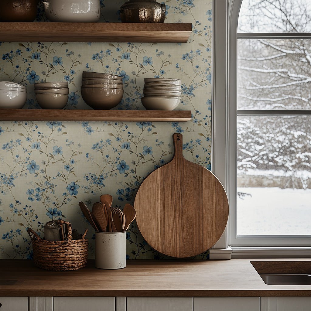 Tabitha Wallpaper - Benton Lane Home - Painted Paper