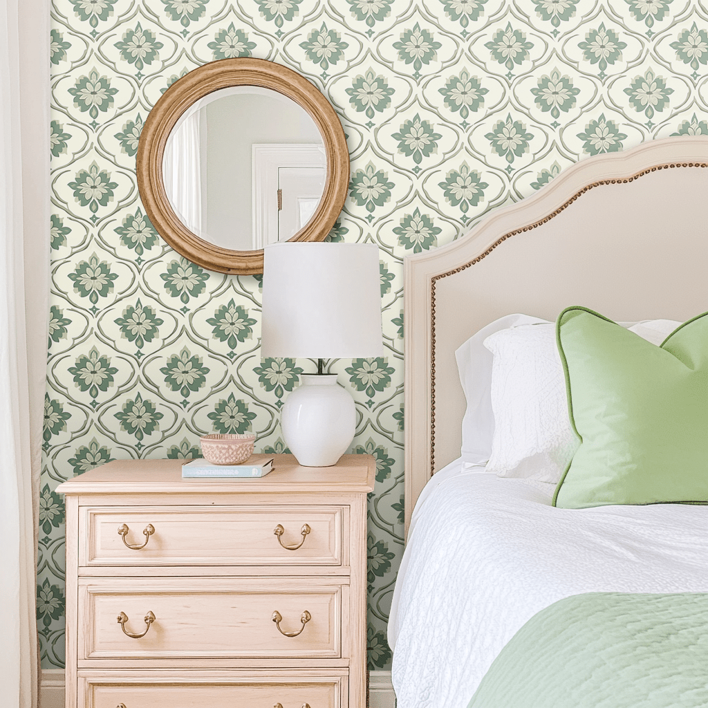 Table for Mabel Wallpaper - Benton Lane Home - Lemon Park