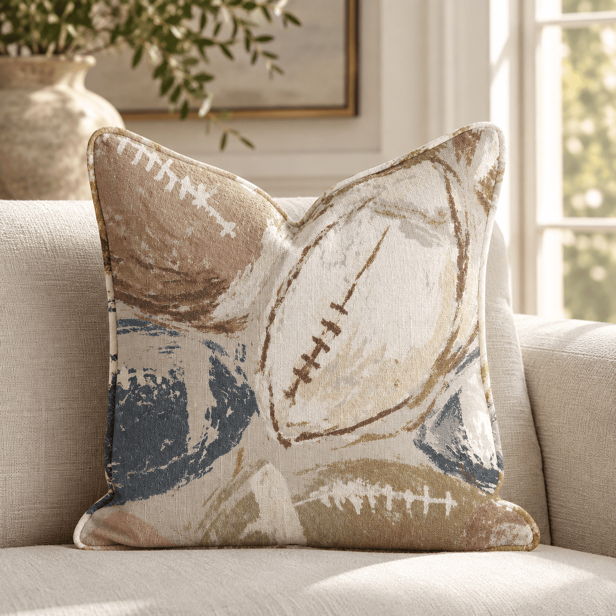 Tailgate Toss Throw Pillow - Benton Lane Home - Hillcroft Home