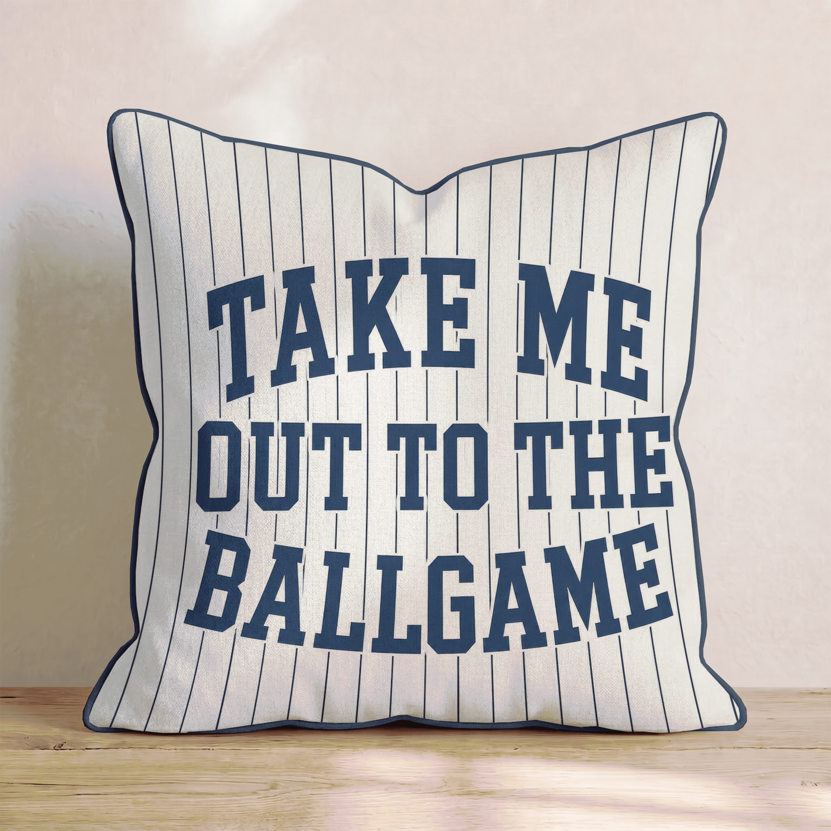 Take Me Out To The Ballgame - Throw Pillow - Benton Lane Home - Hillcroft Home