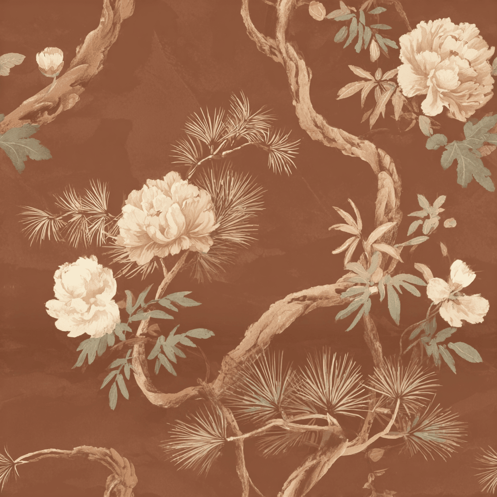 Tannin Wallpaper - Benton Lane Home - Painted Paper