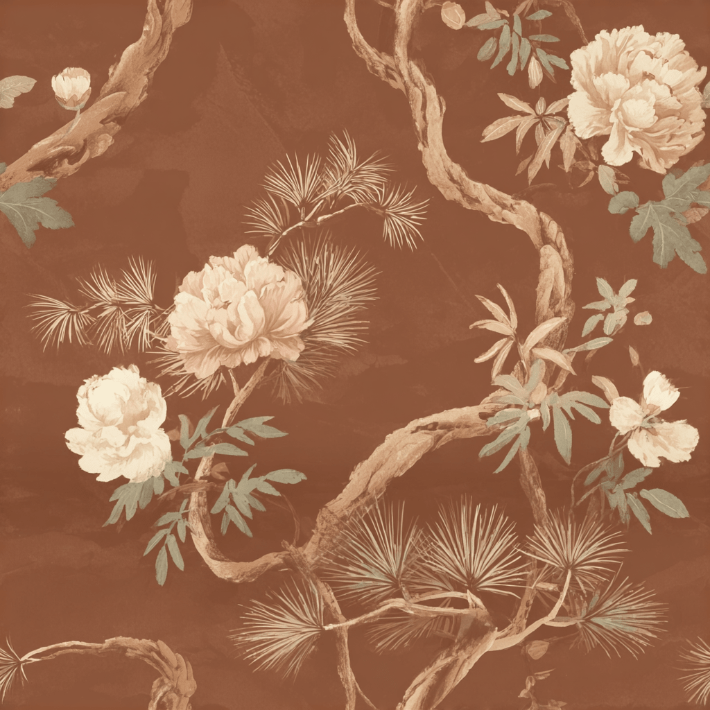 Tannin Wallpaper - Painted Paper