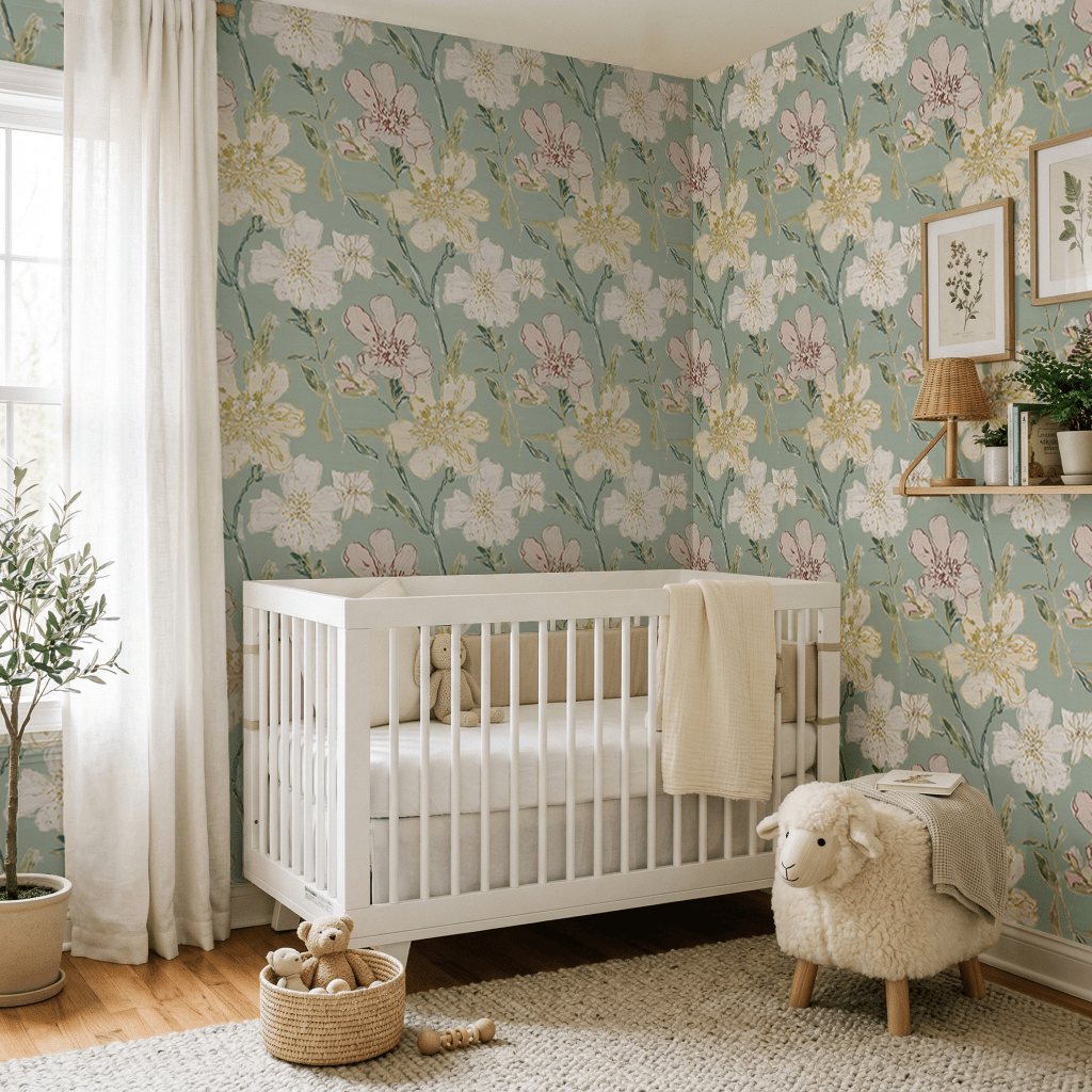 Tansy Wallpaper - Lemon Park