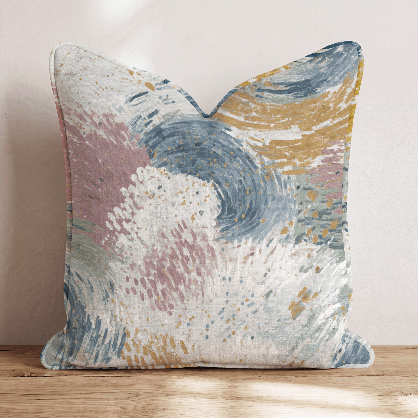 Tapestries Twirl Throw Pillow - Benton Lane Home - Hillcroft Home
