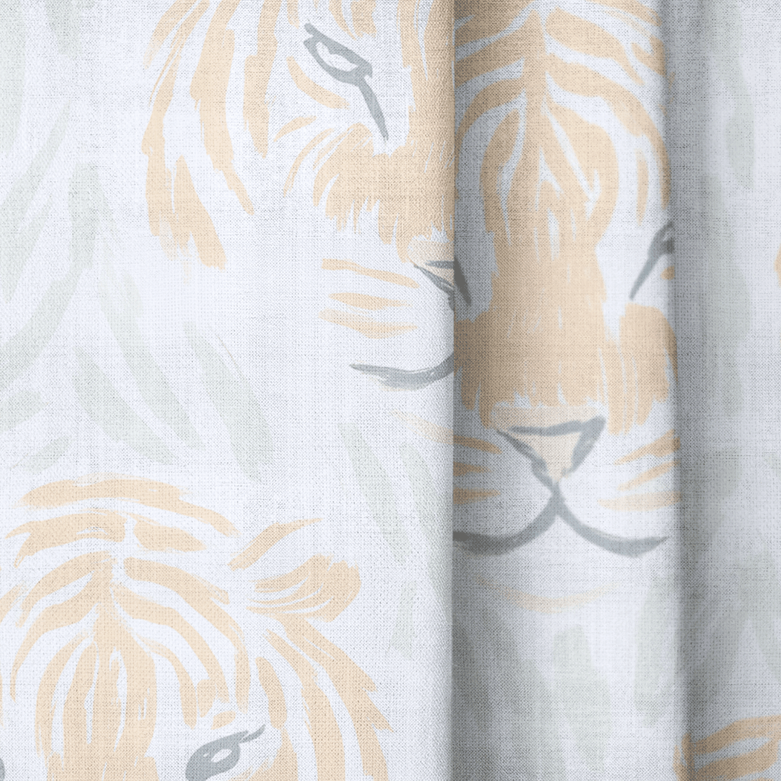 Tara Tigers - Drapery - Benton Lane Home - Lemon Park