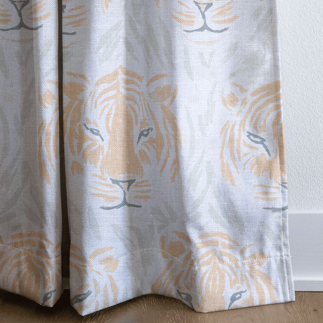 Tara Tigers - Drapery - Benton Lane Home - Lemon Park