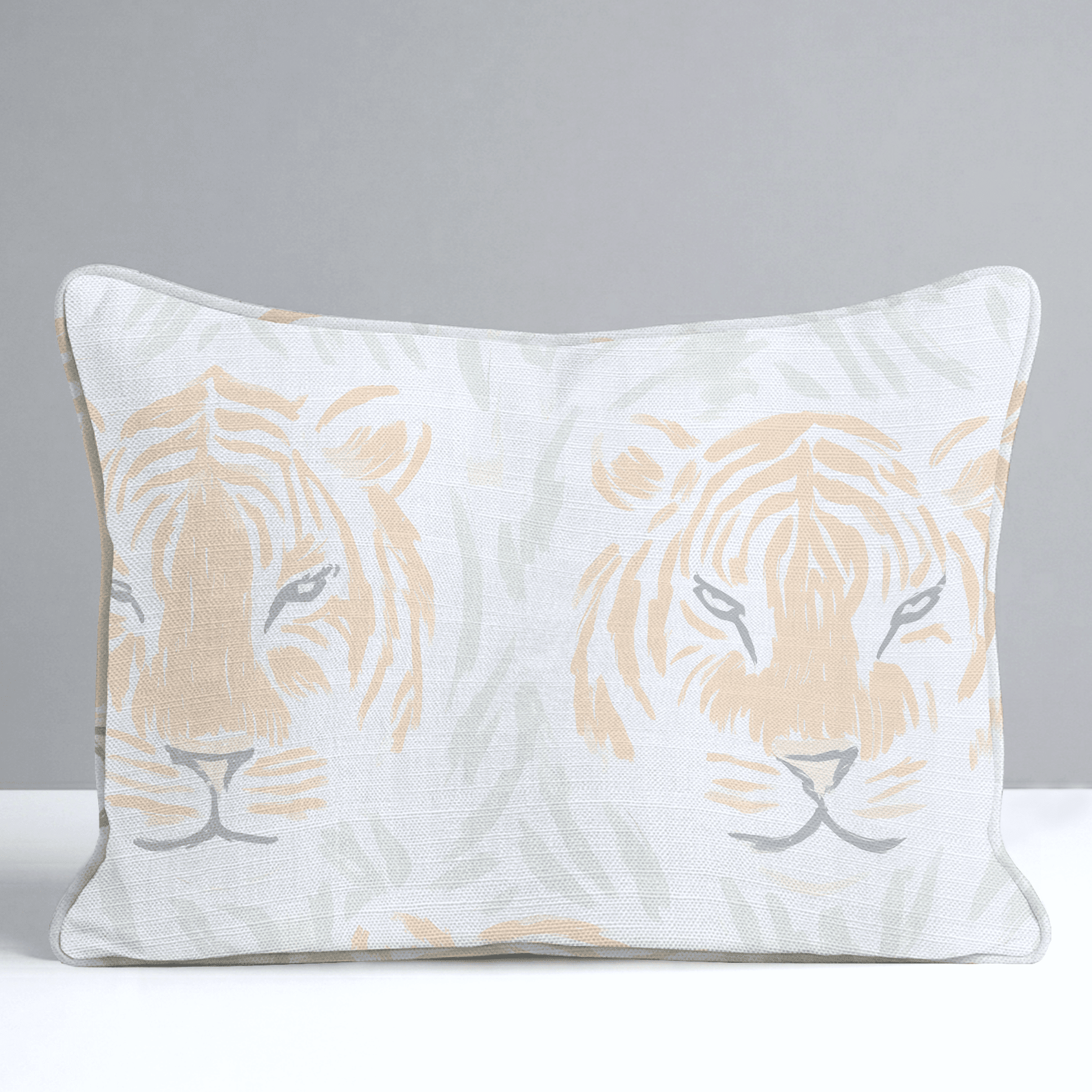 Tara Tigers Throw Pillow - Benton Lane Home - Lemon Park