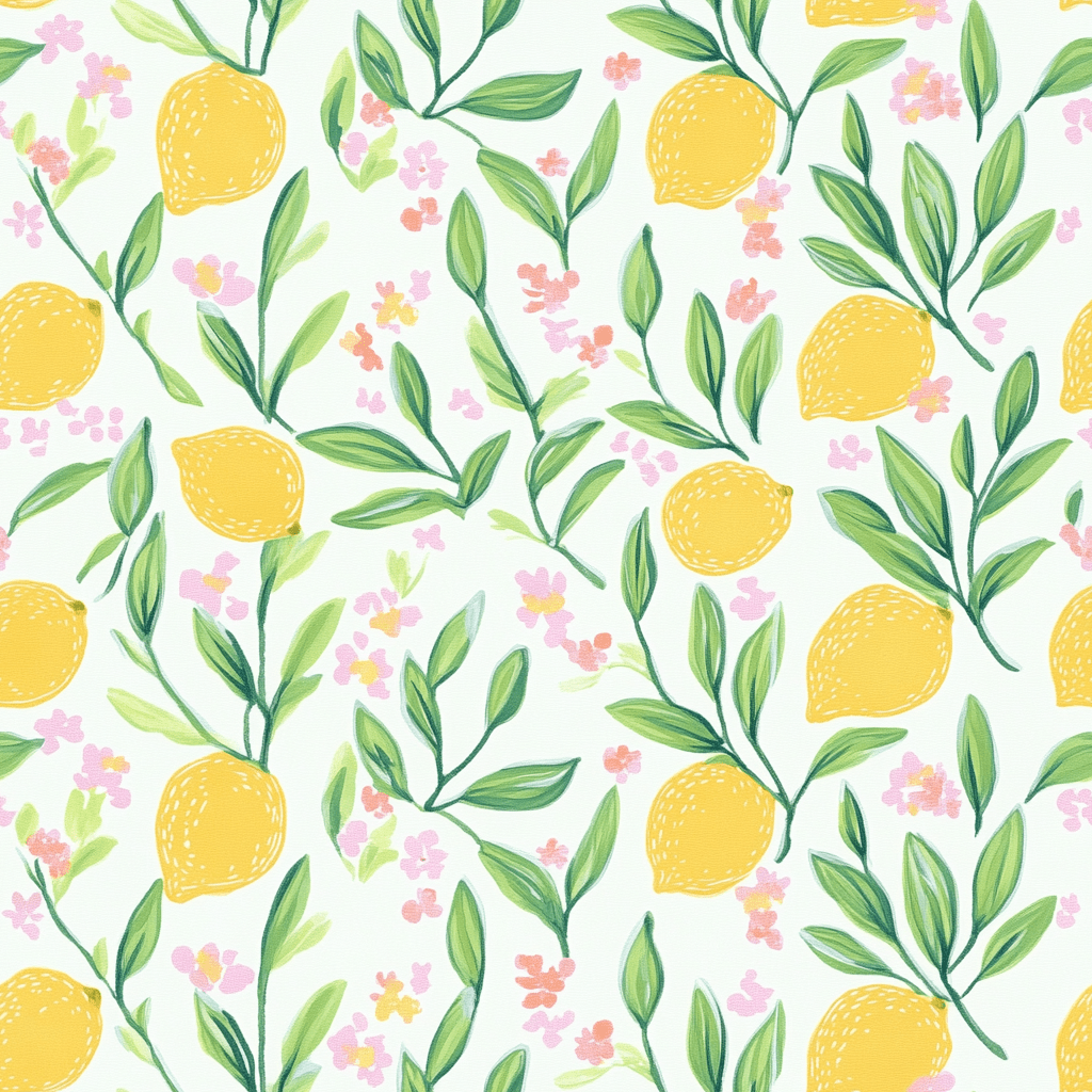 Tart & Sweet Wallpaper - Lemon Park