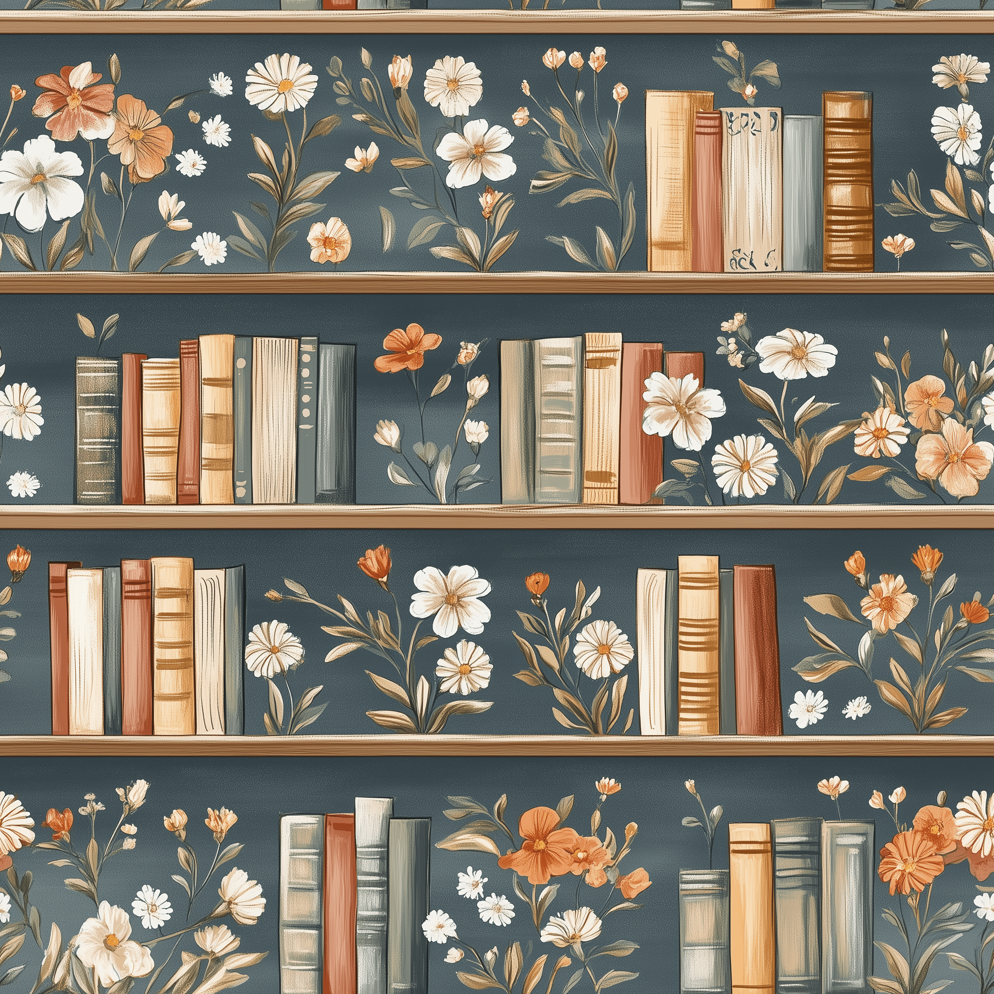 Tatiana Wallpaper - Benton Lane Home - Painted Paper