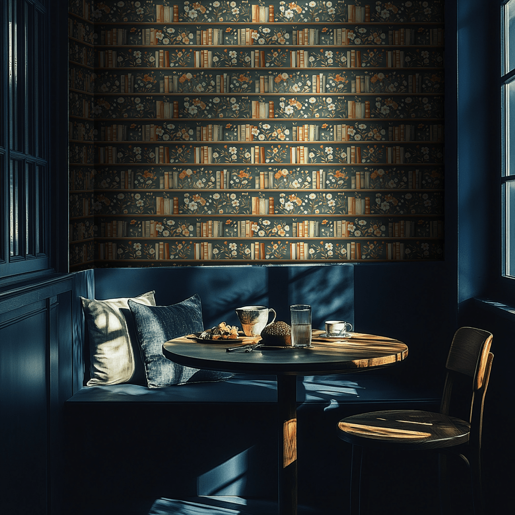 Tatiana Wallpaper - Benton Lane Home - Painted Paper