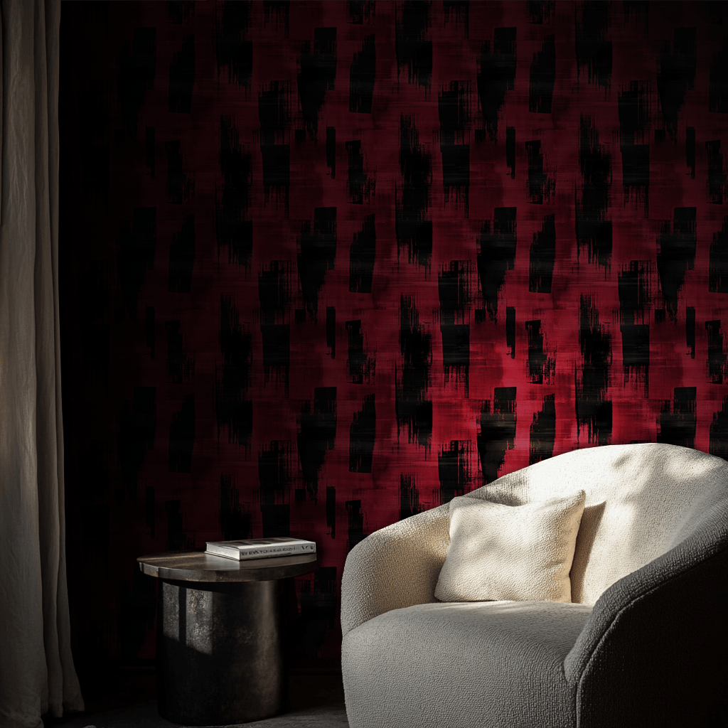 Tempranillo Twist Wallpaper - Benton Lane Home - Painted Paper
