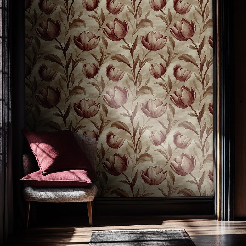 Teresa Wallpaper - Benton Lane Home - Painted Paper