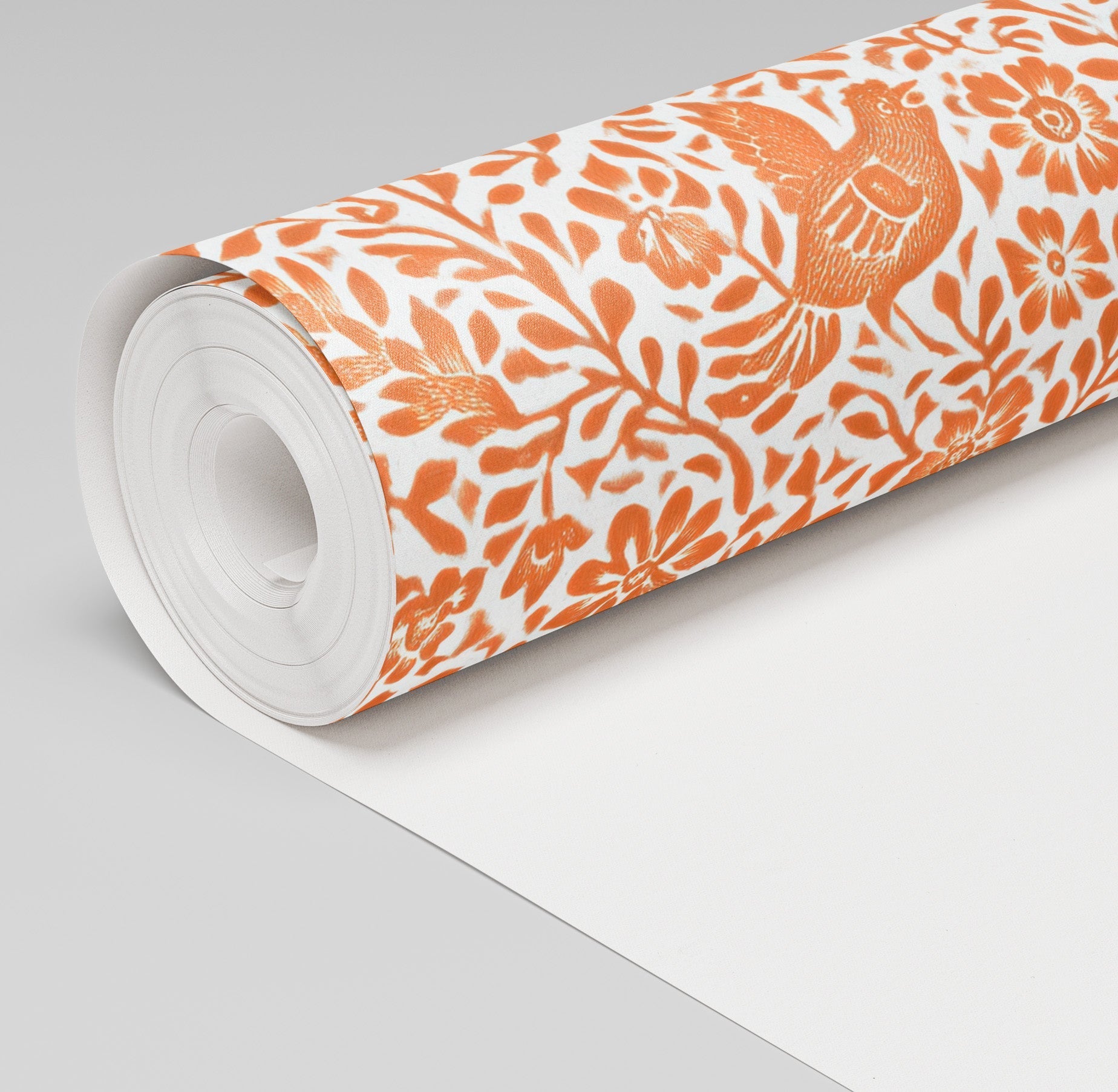 Terracotta Wallpaper - Painted Paper