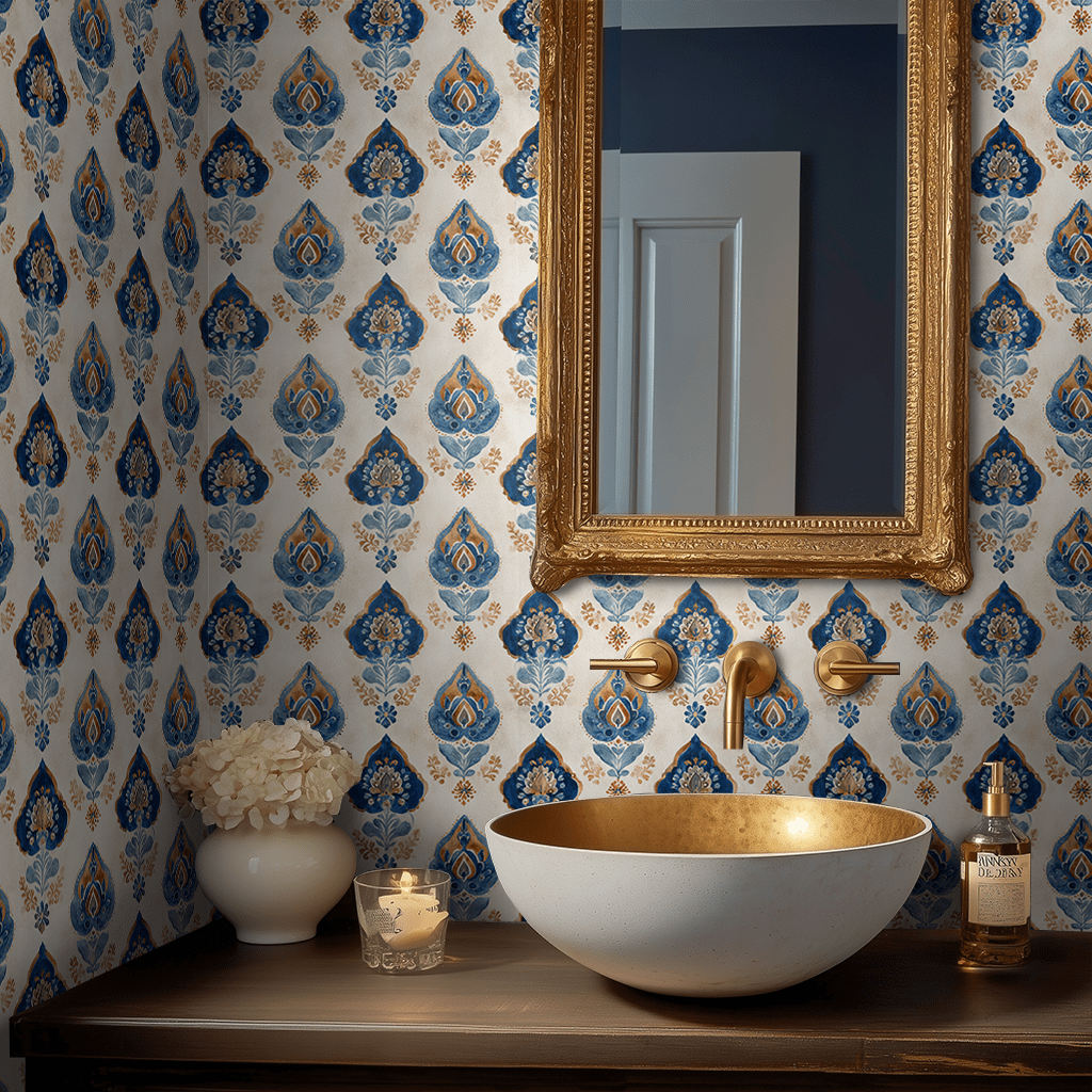 Tessera Wallpaper - Benton Lane Home - Painted Paper