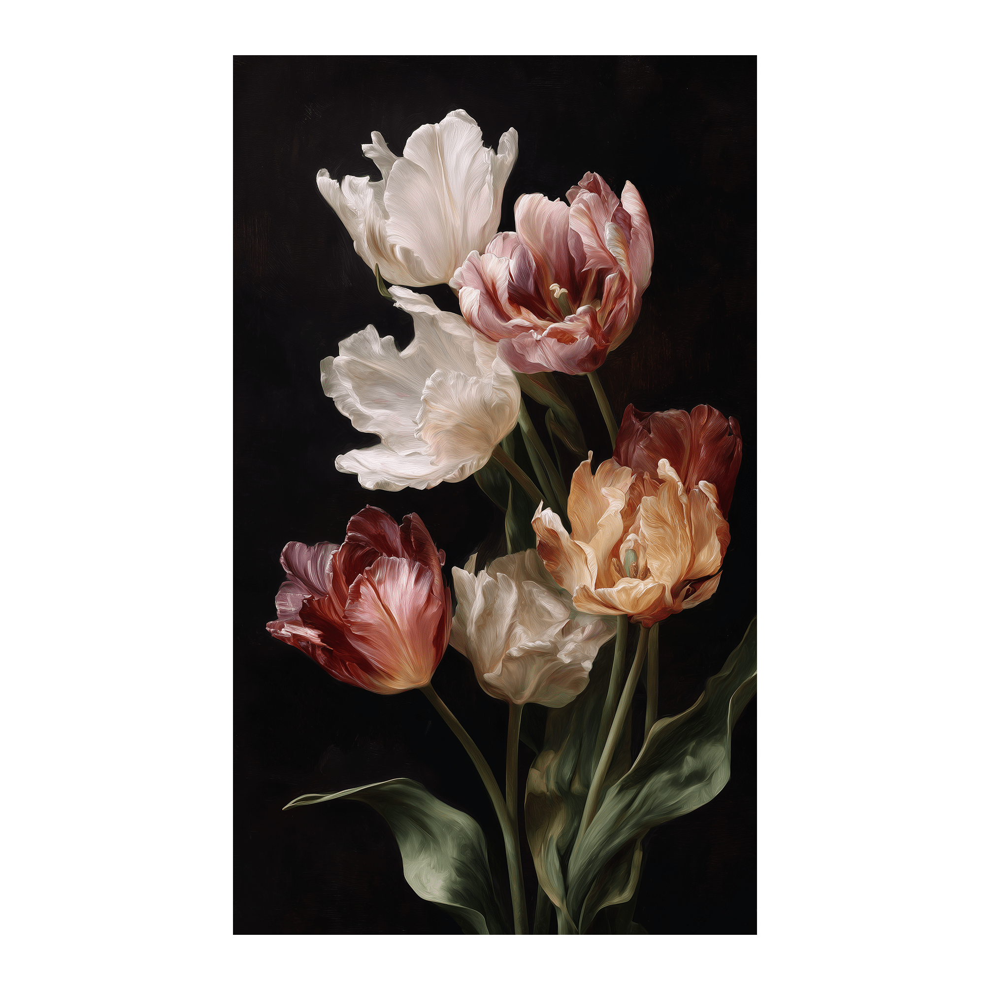 TEST Tulip Study - Tapestry - Benton Lane Home - Painted Paper