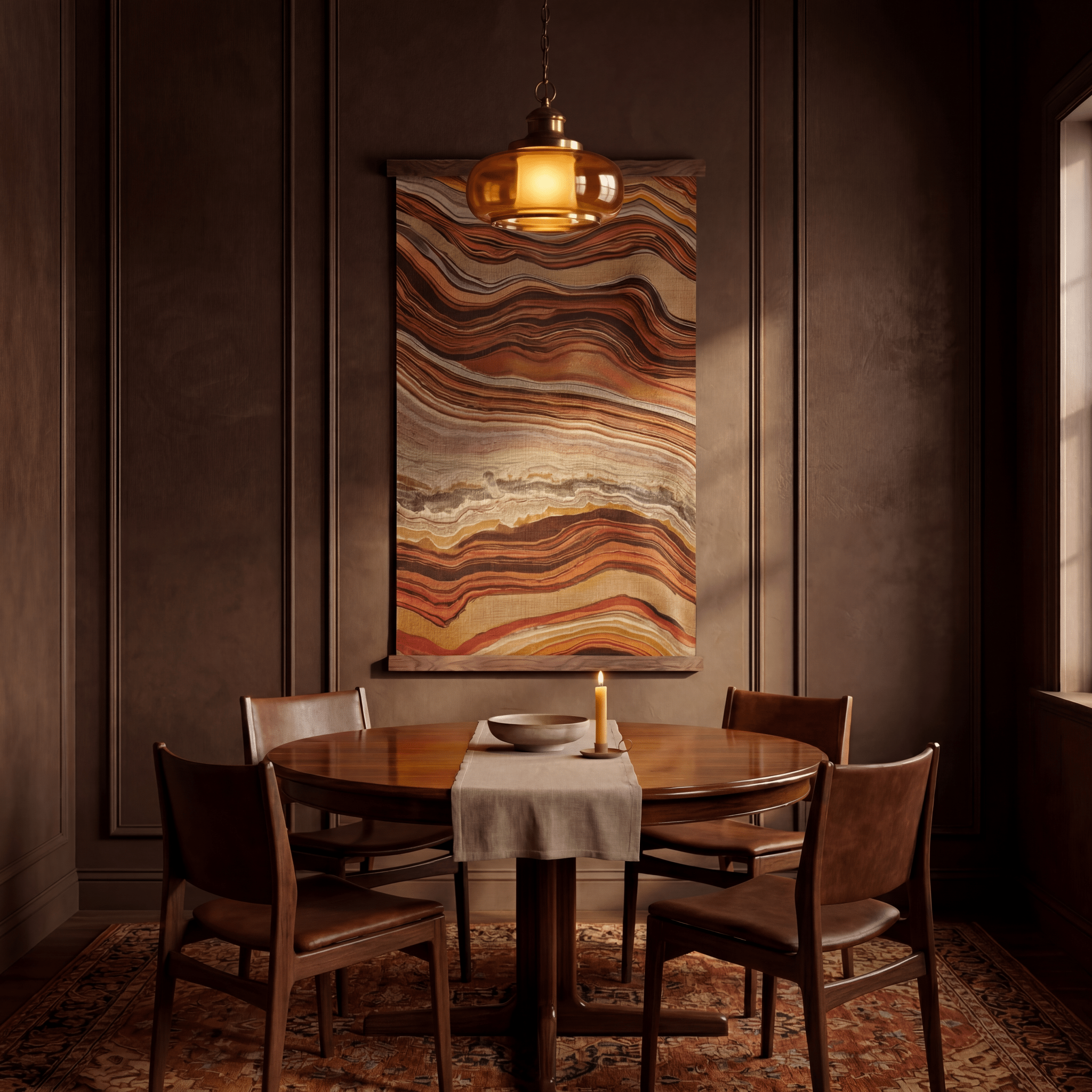 Textured Drift - Tapestry - Painted Paper