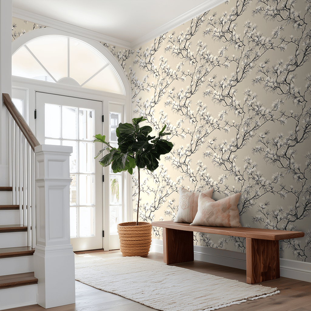 Thalora Wallpaper - Benton Lane Home - Painted Paper