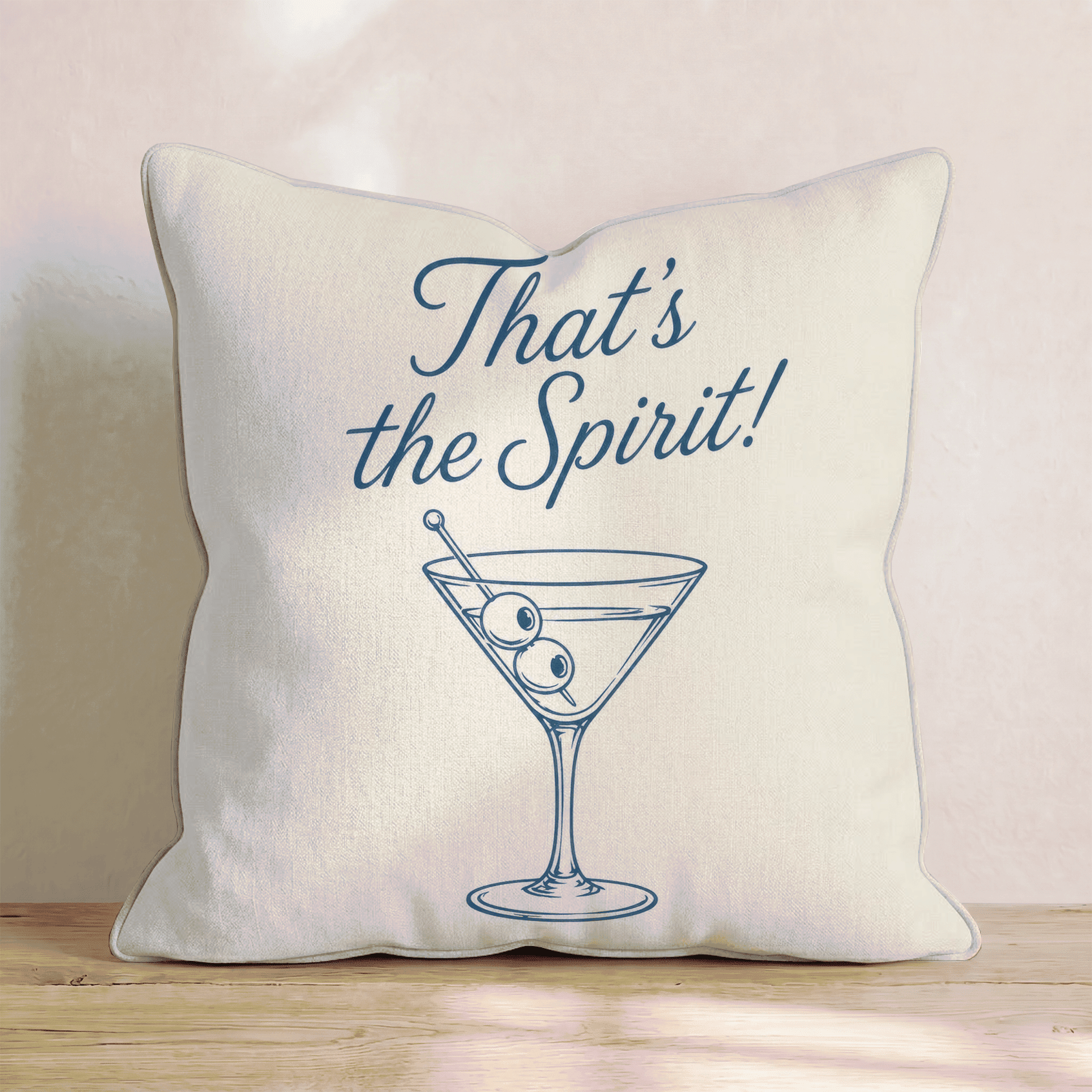 That's the Spirit! Throw Pillow - Benton Lane Home - Hillcroft Home