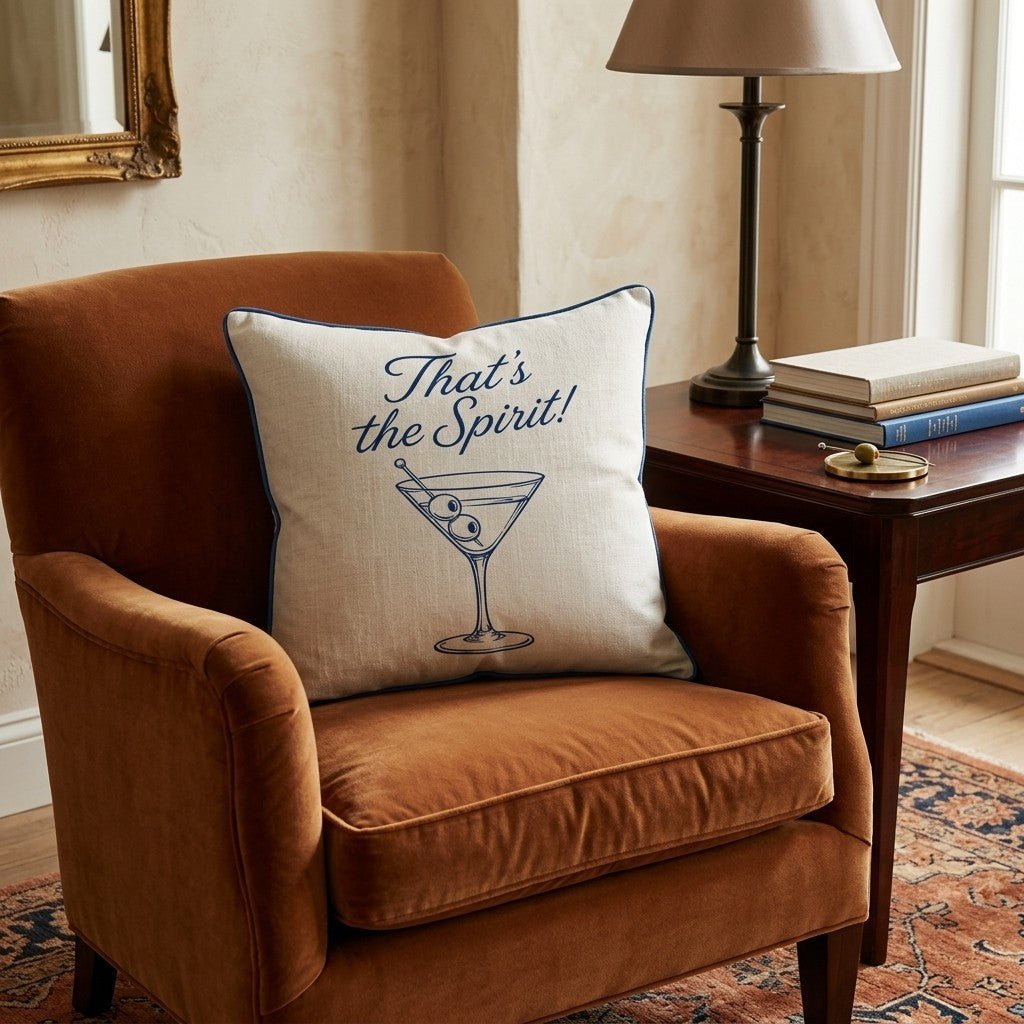 That's the Spirit! Throw Pillow - Benton Lane Home - Hillcroft Home