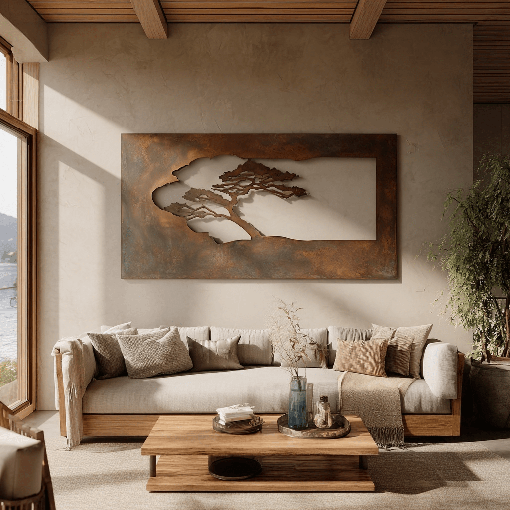 The Acacia - Metal Wall Art - Benton Lane Home - Anthem Classic