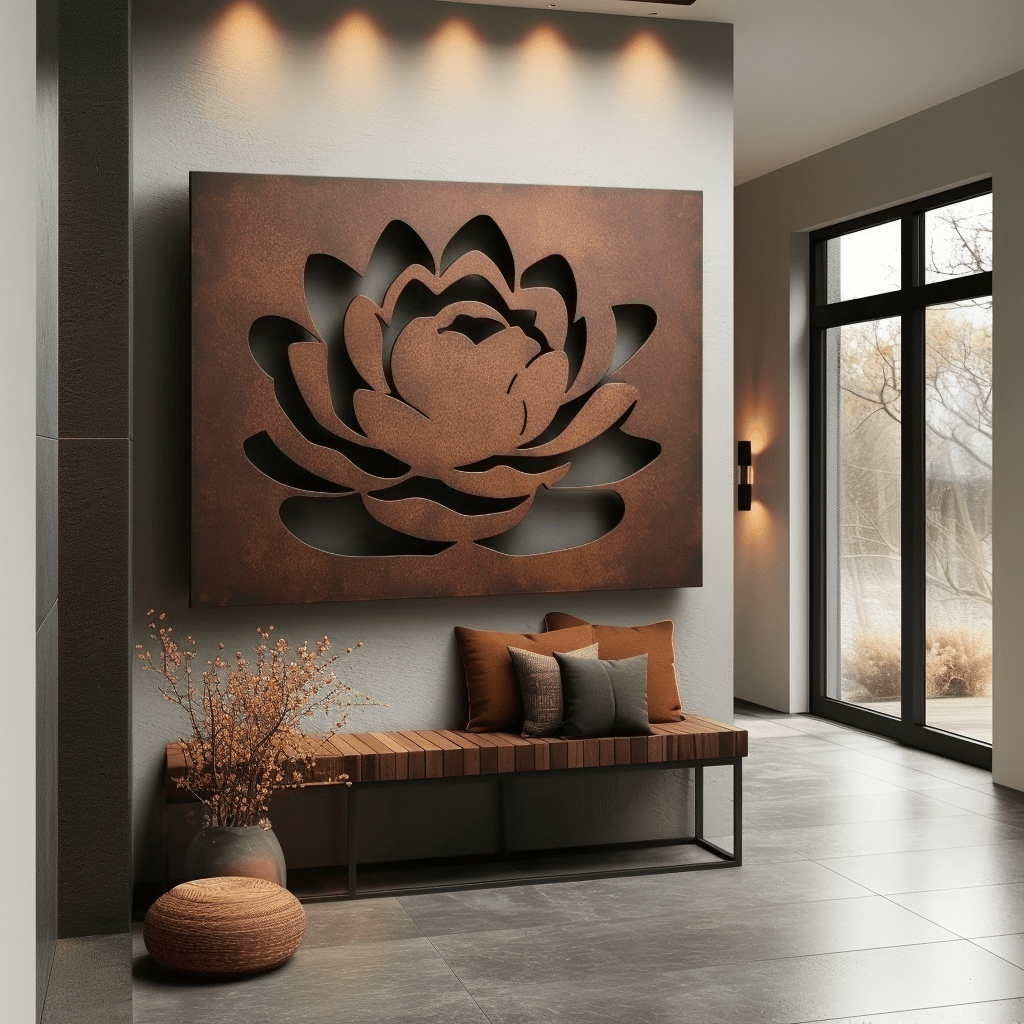 The Alabama Camellia - Metal Wall Art - Benton Lane Home - Anthem Classic