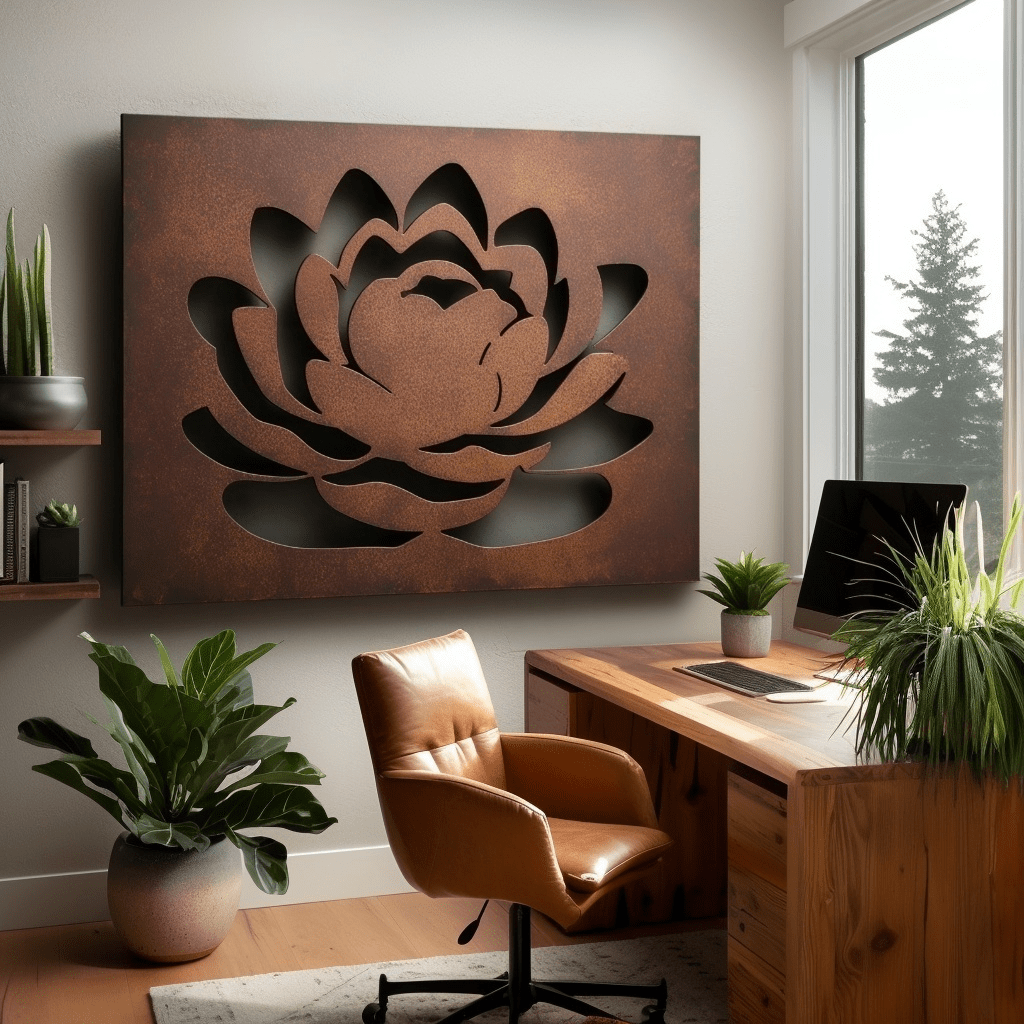The Alabama Camellia - Metal Wall Art - Benton Lane Home - Anthem Classic