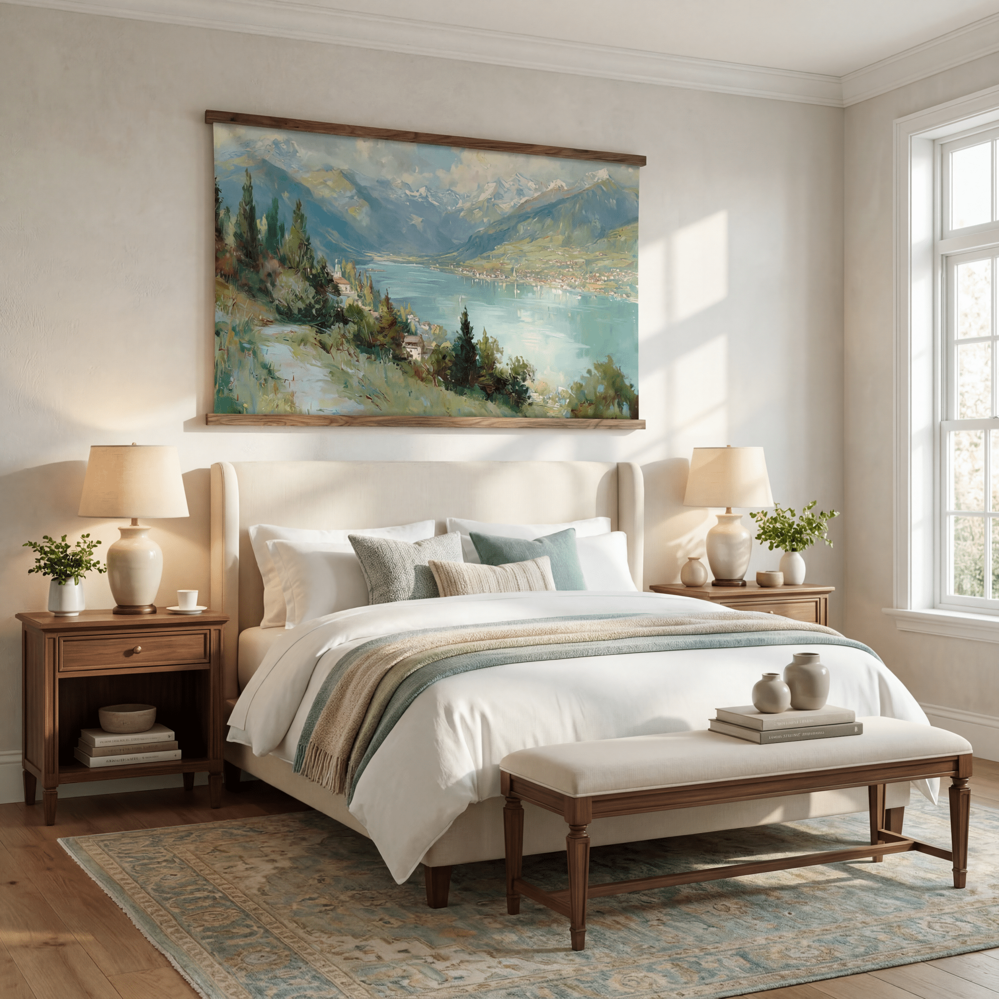 The Alps - Tapestry - Benton Lane Home - Lemon Park