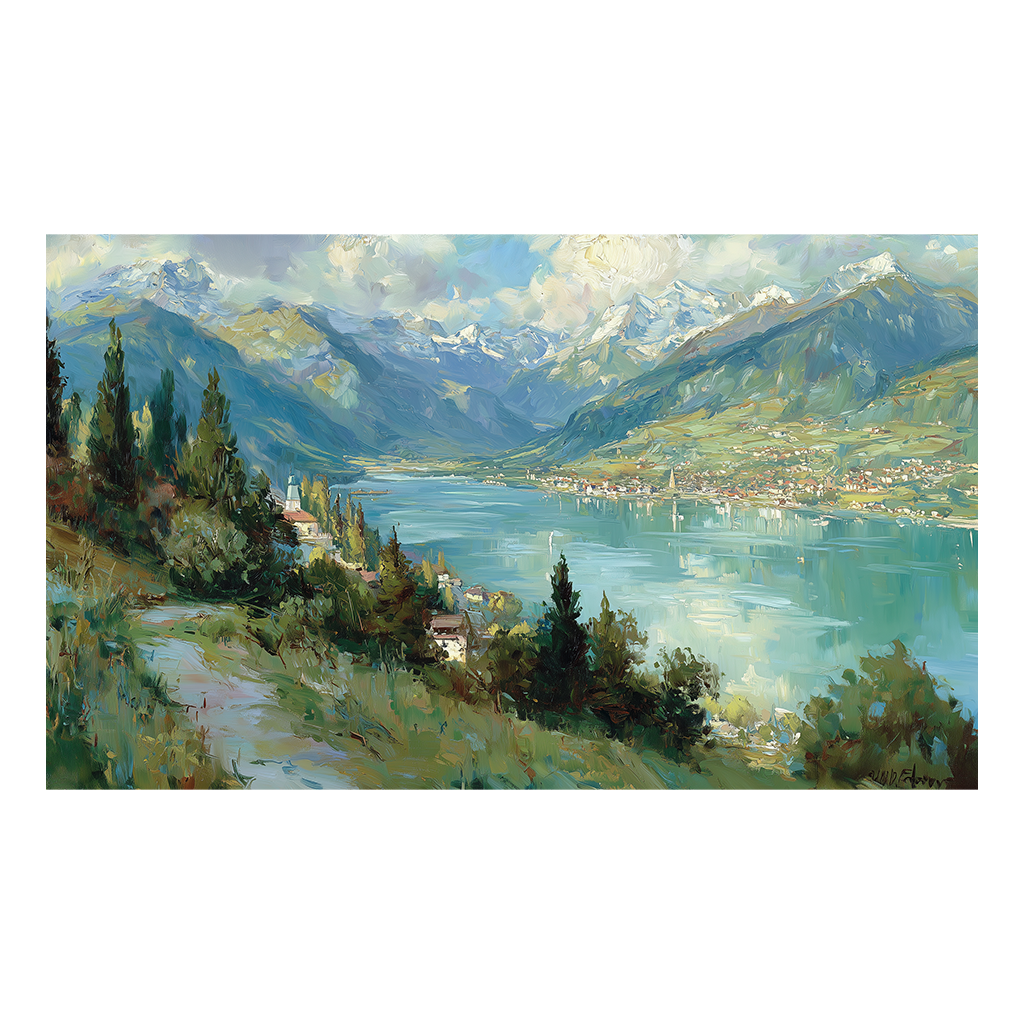 The Alps - Tapestry - Benton Lane Home - Lemon Park