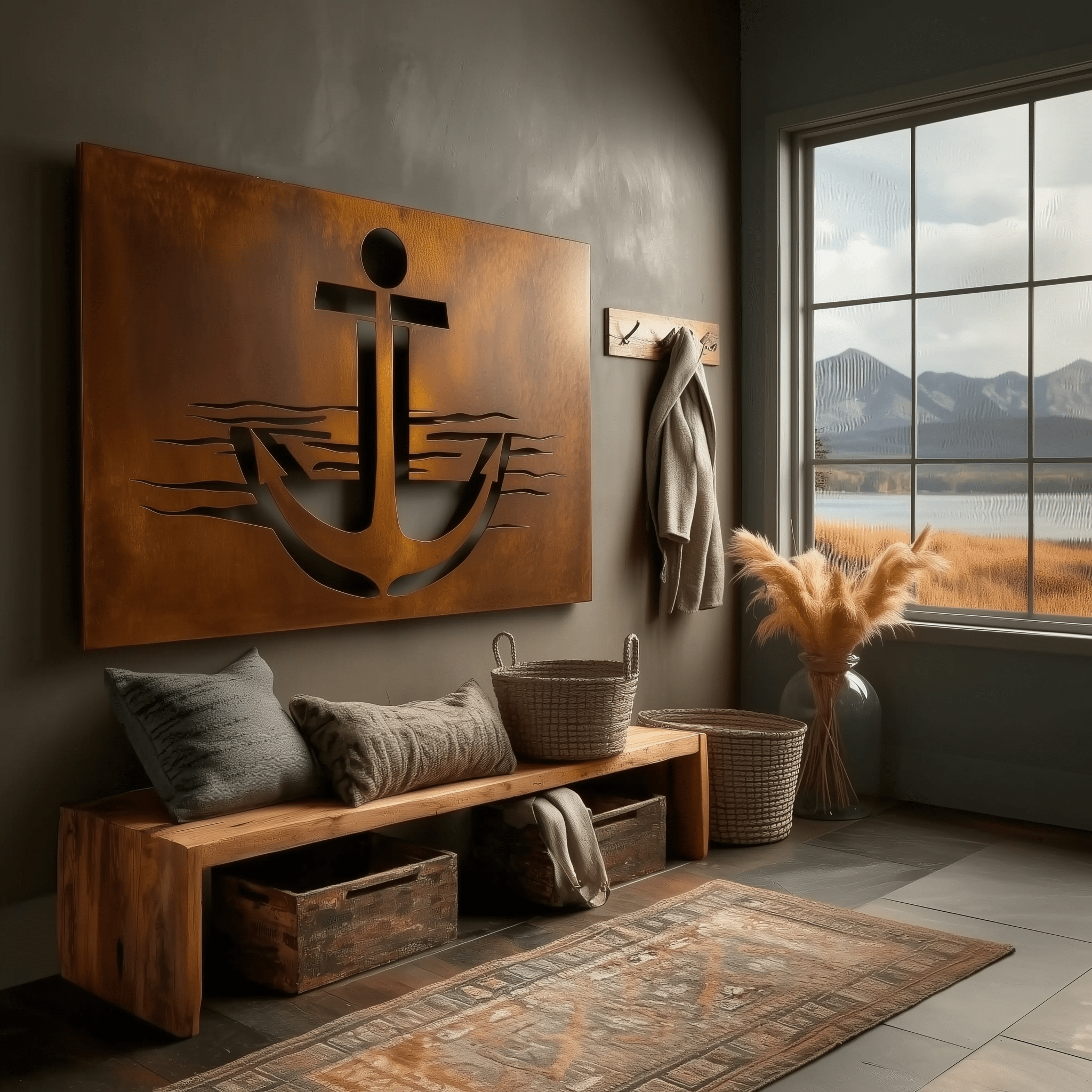 The Anchor - Metal Wall Art - Benton Lane Home - Anthem Classic