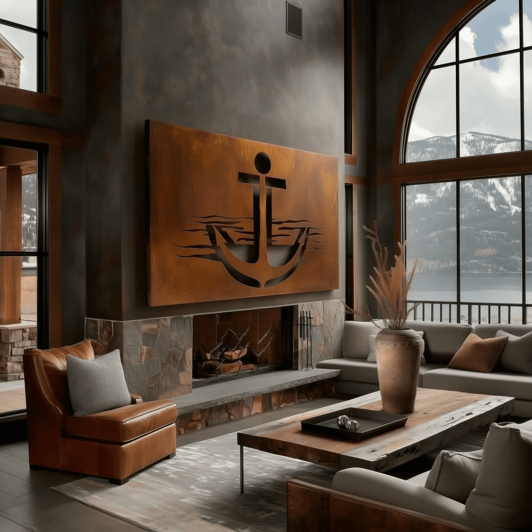The Anchor - Metal Wall Art - Benton Lane Home - Anthem Classic