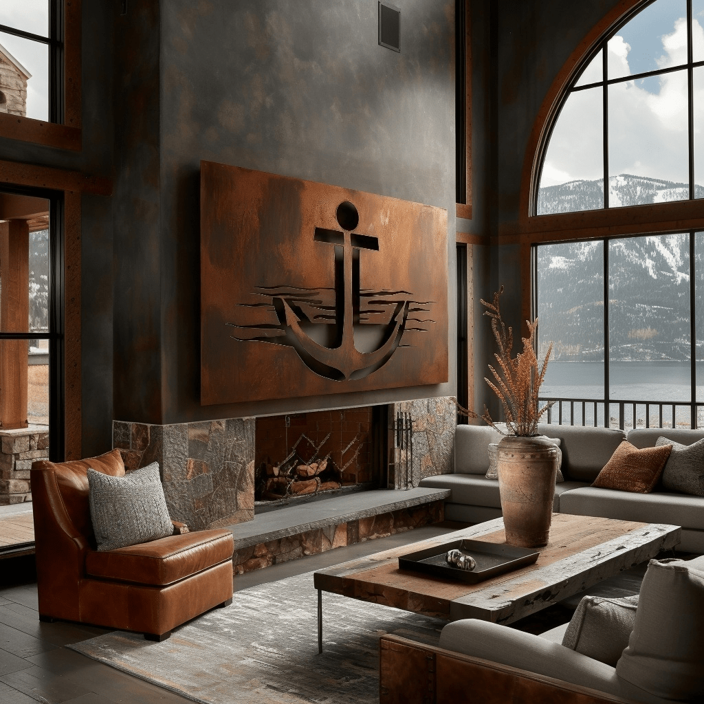The Anchor - Metal Wall Art - Benton Lane Home - Anthem Classic