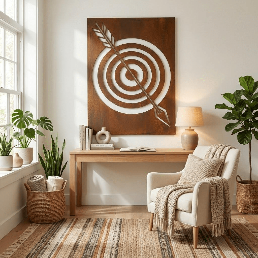 The Archer - Metal Wall Art - Oxide - Benton Lane Home - Anthem Classic