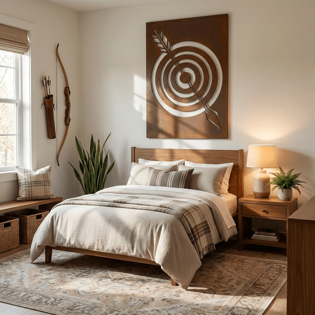 The Archer - Metal Wall Art - Oxide - Benton Lane Home - Anthem Classic