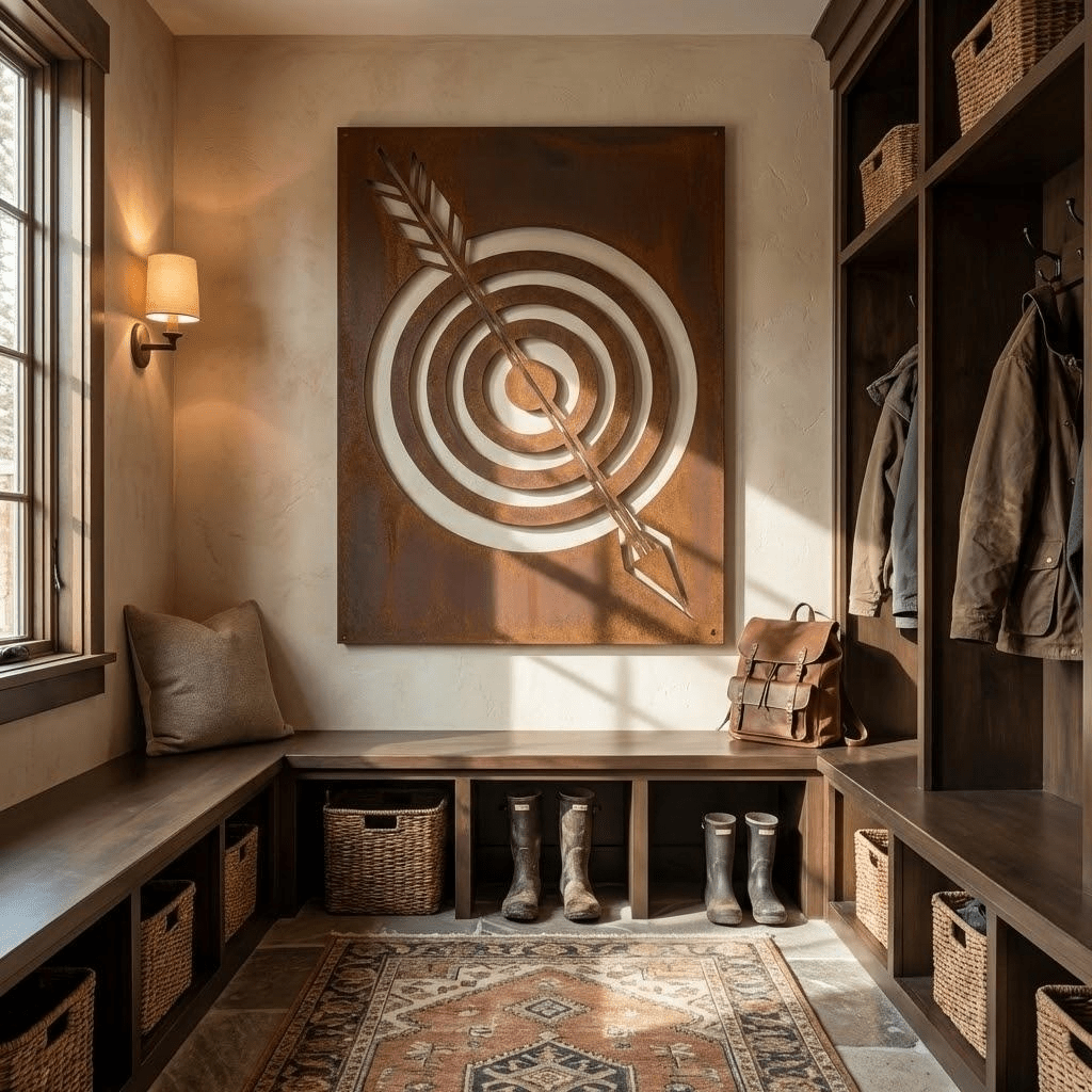 The Archer - Metal Wall Art - Oxide - Benton Lane Home - Anthem Classic