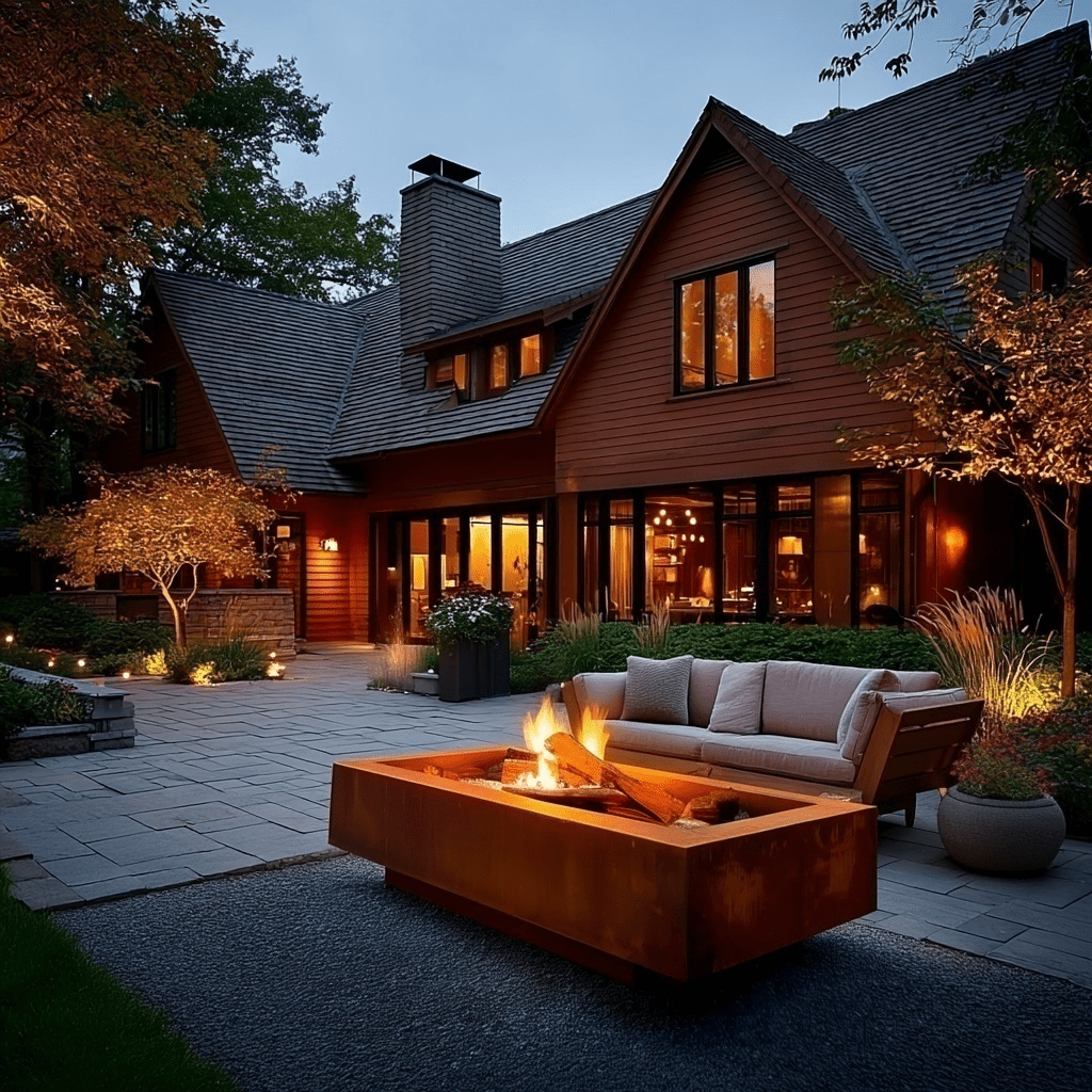 The Arden Firepit - Benton Lane Home - Carbon Designs